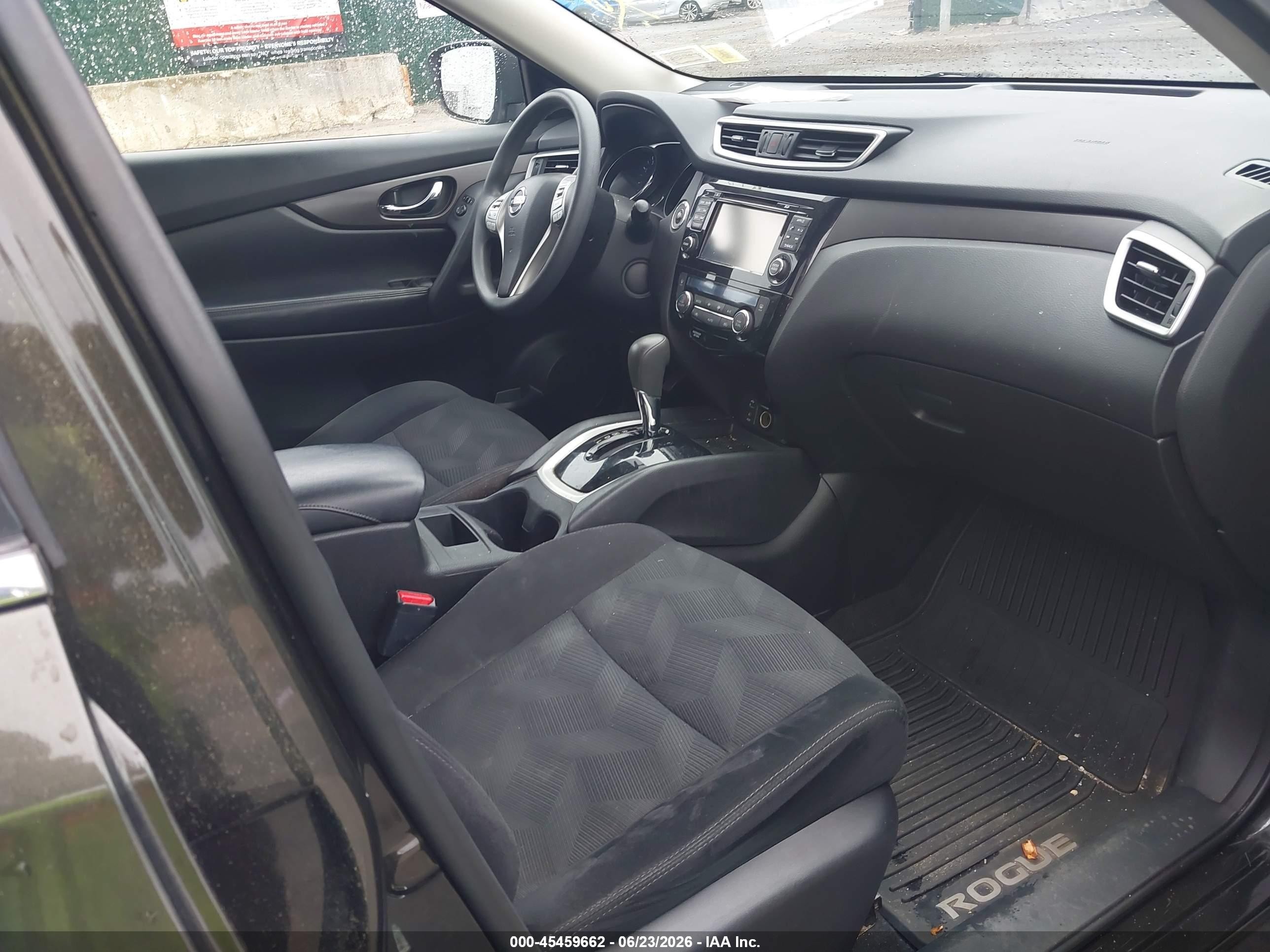 2014 Nissan Rogue Sv Green vin: 5N1AT2MV0EC811859
