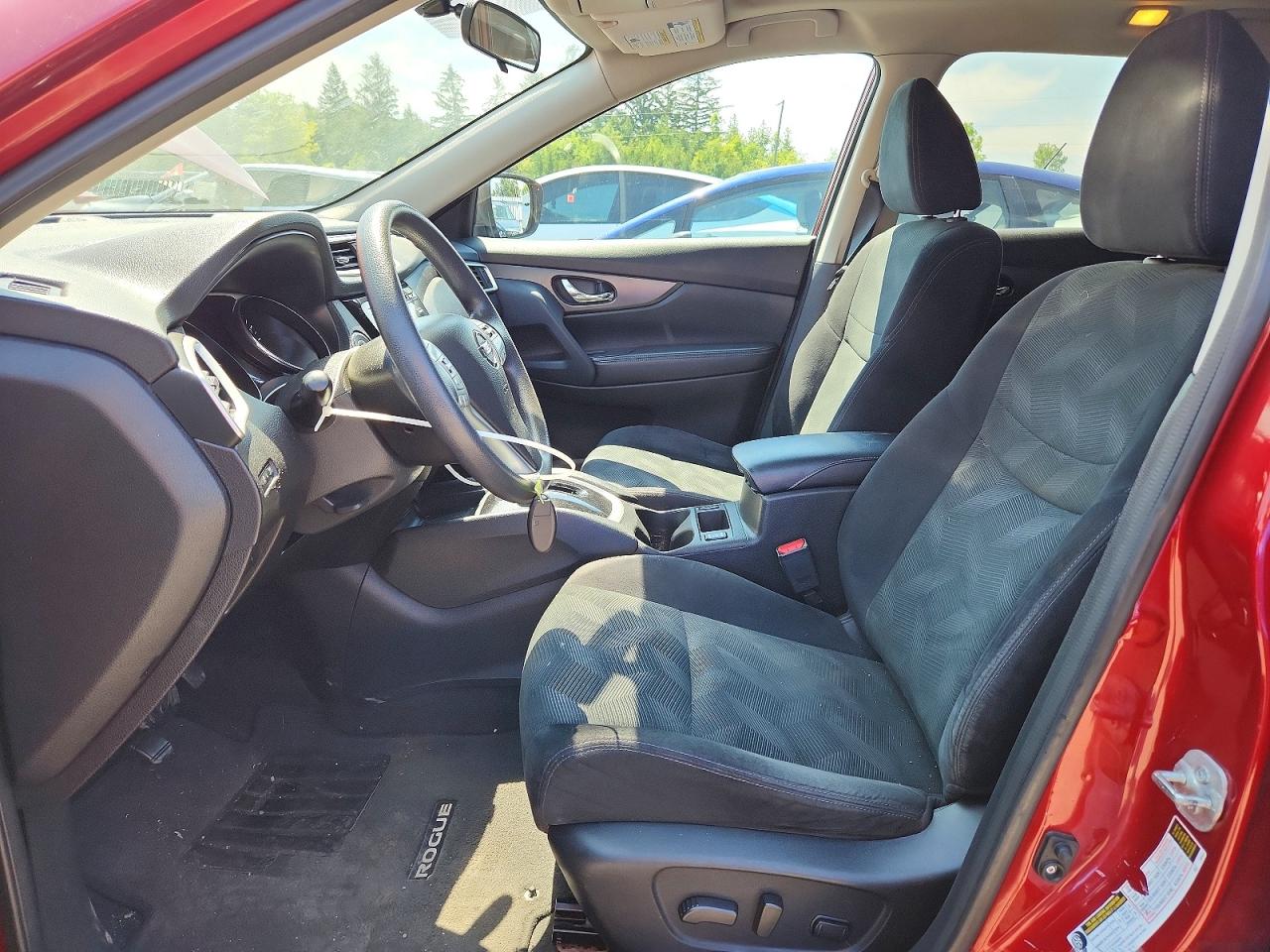 2014 Nissan Rogue S Burgundy vin: 5N1AT2MV0EC820416