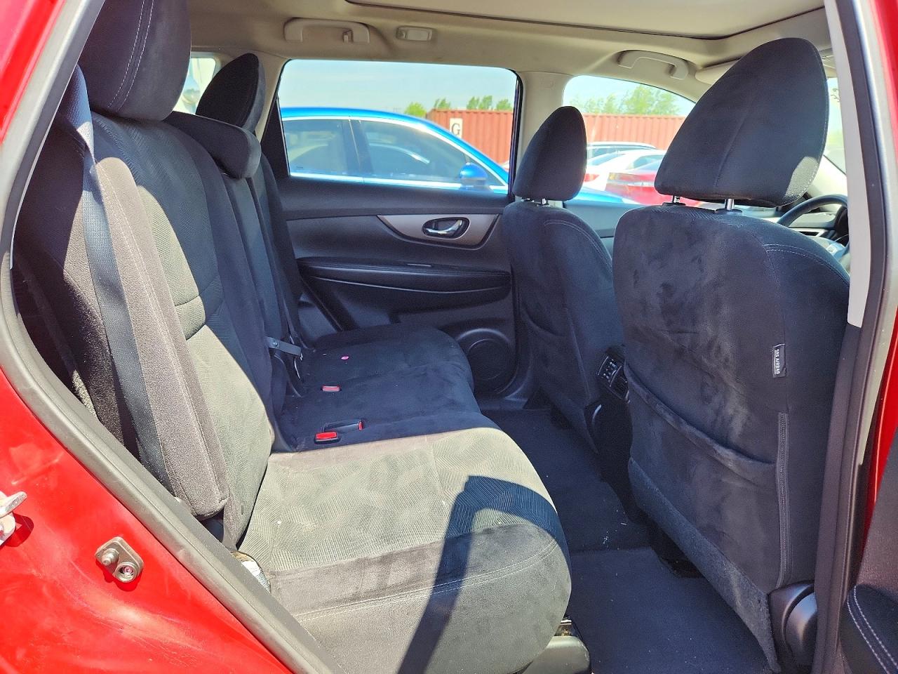 2014 Nissan Rogue S Burgundy vin: 5N1AT2MV0EC820416