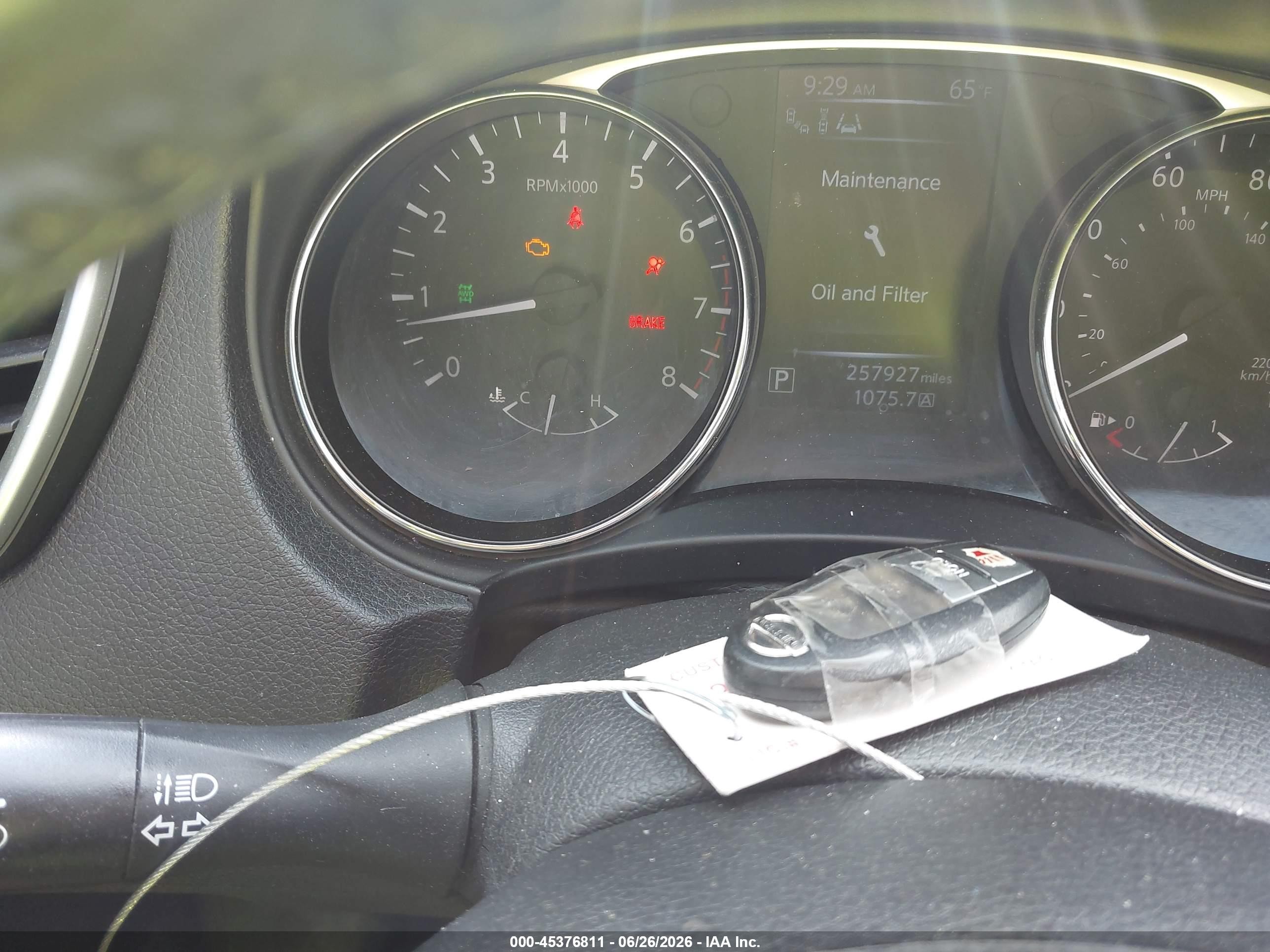 2014 Nissan Rogue Sl Gray vin: 5N1AT2MV0EC825244