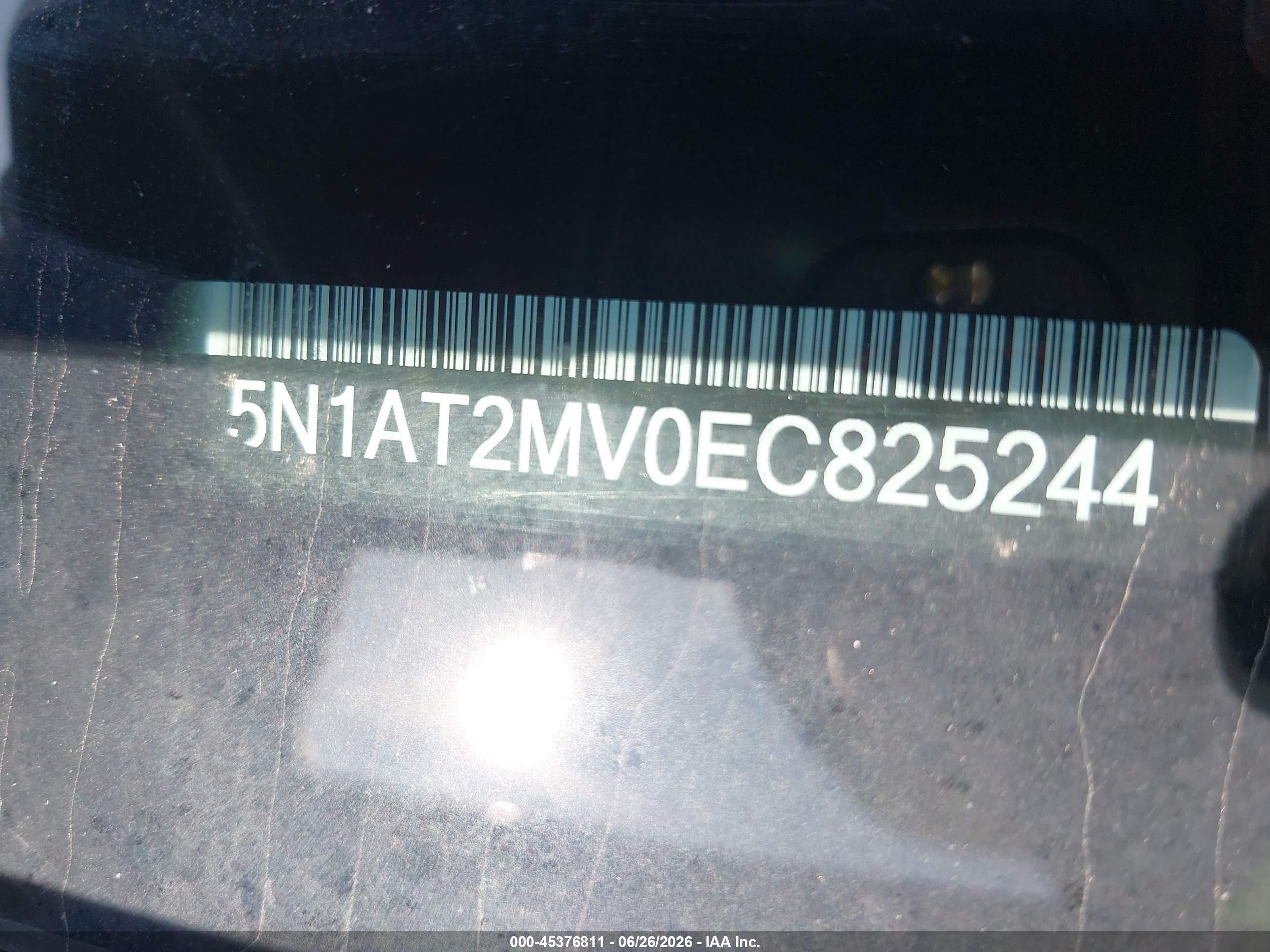 2014 Nissan Rogue Sl Gray vin: 5N1AT2MV0EC825244