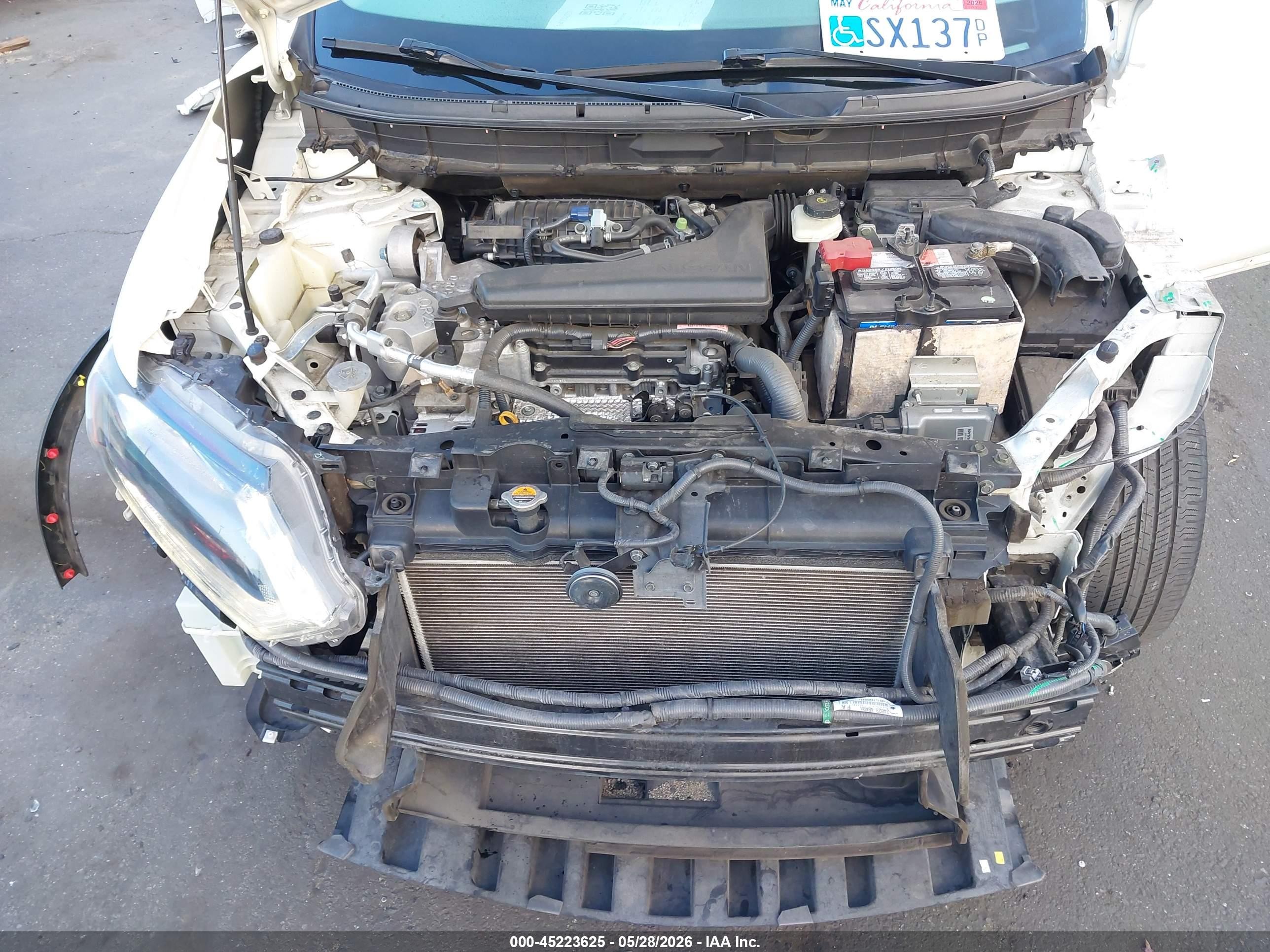2014 Nissan Rogue Sv White vin: 5N1AT2MV0EC828662