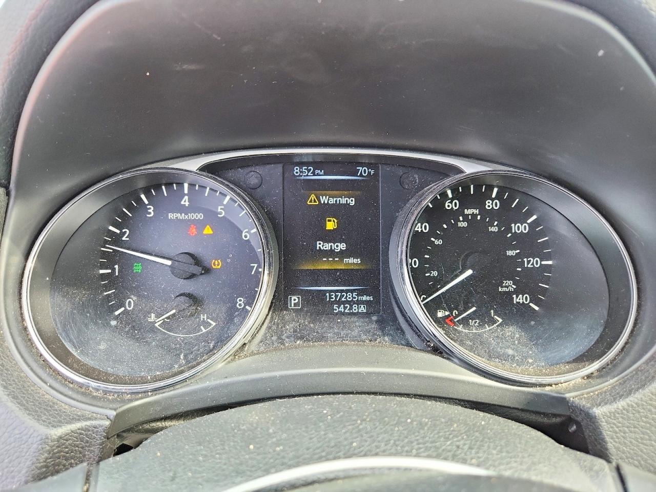 2014 Nissan Rogue Sv Gray vin: 5N1AT2MV0EC833439