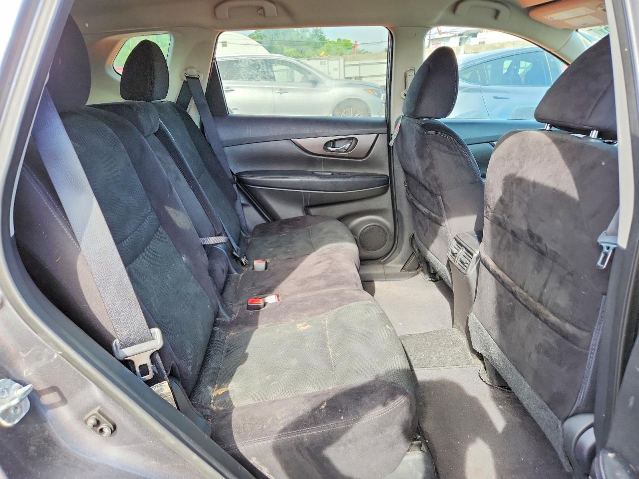 2014 Nissan Rogue Sv Gray vin: 5N1AT2MV0EC833439