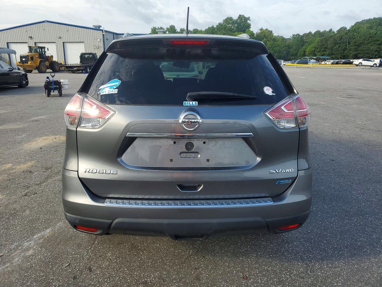 2014 Nissan Rogue Sv Серый vin: 5N1AT2MV0EC846143