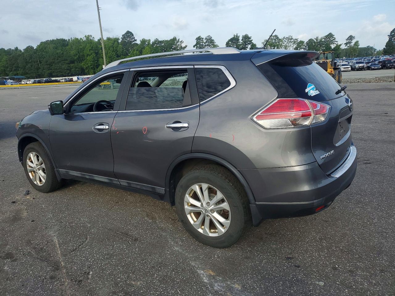 2014 Nissan Rogue Sv Серый vin: 5N1AT2MV0EC846143