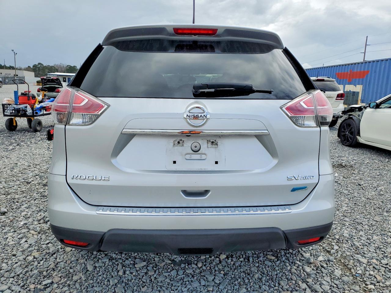 2014 Nissan Rogue S Gray vin: 5N1AT2MV0EC852525