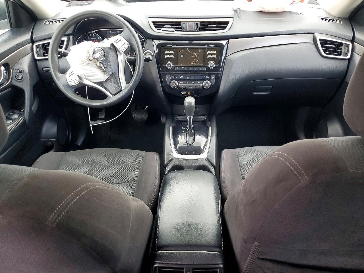 2014 Nissan Rogue S Gray vin: 5N1AT2MV0EC852525