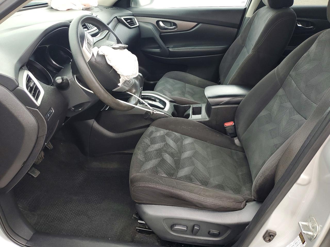 2014 Nissan Rogue S Gray vin: 5N1AT2MV0EC852525
