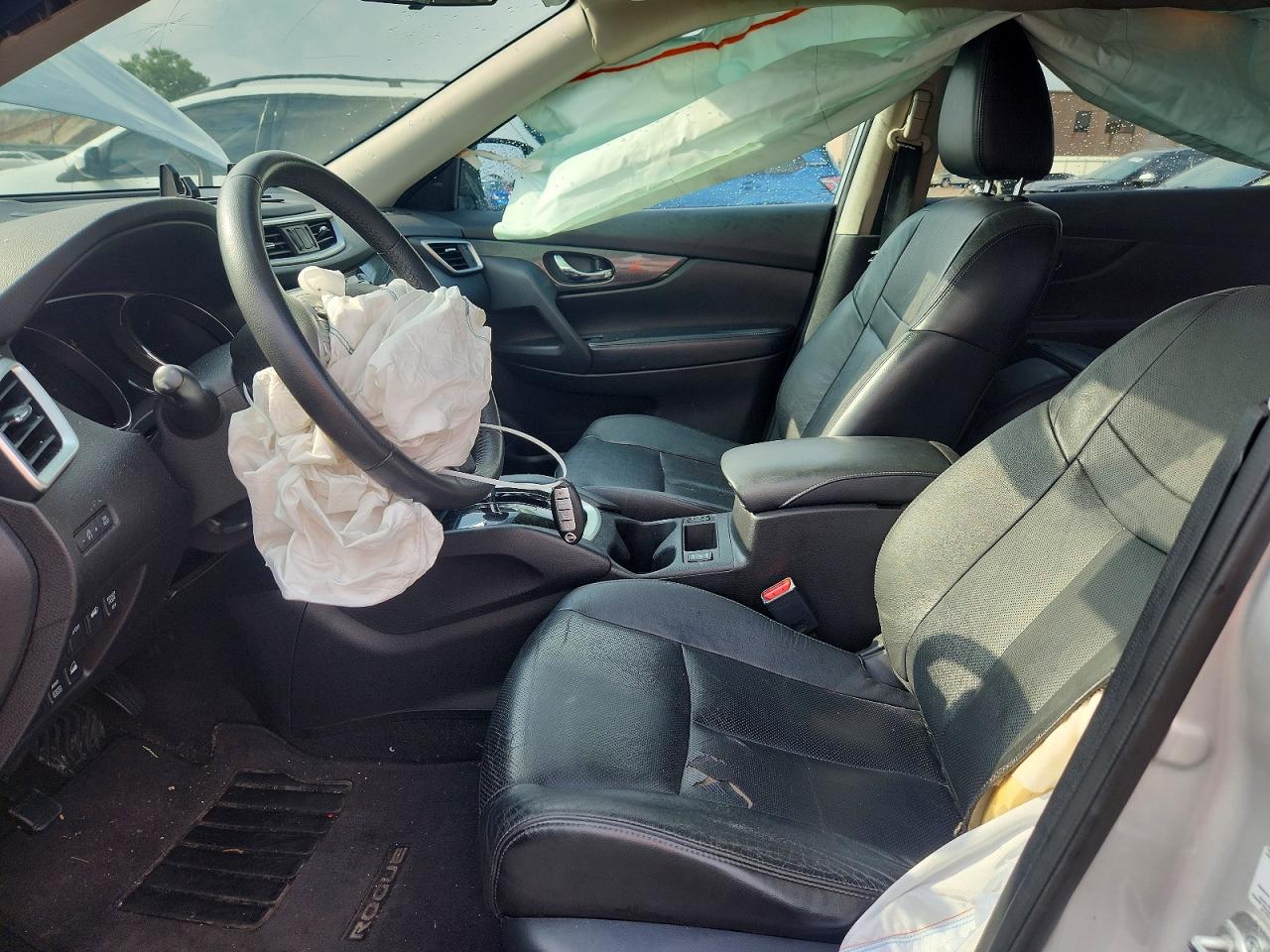 2014 Nissan Rogue Sl Silver vin: 5N1AT2MV0EC864142