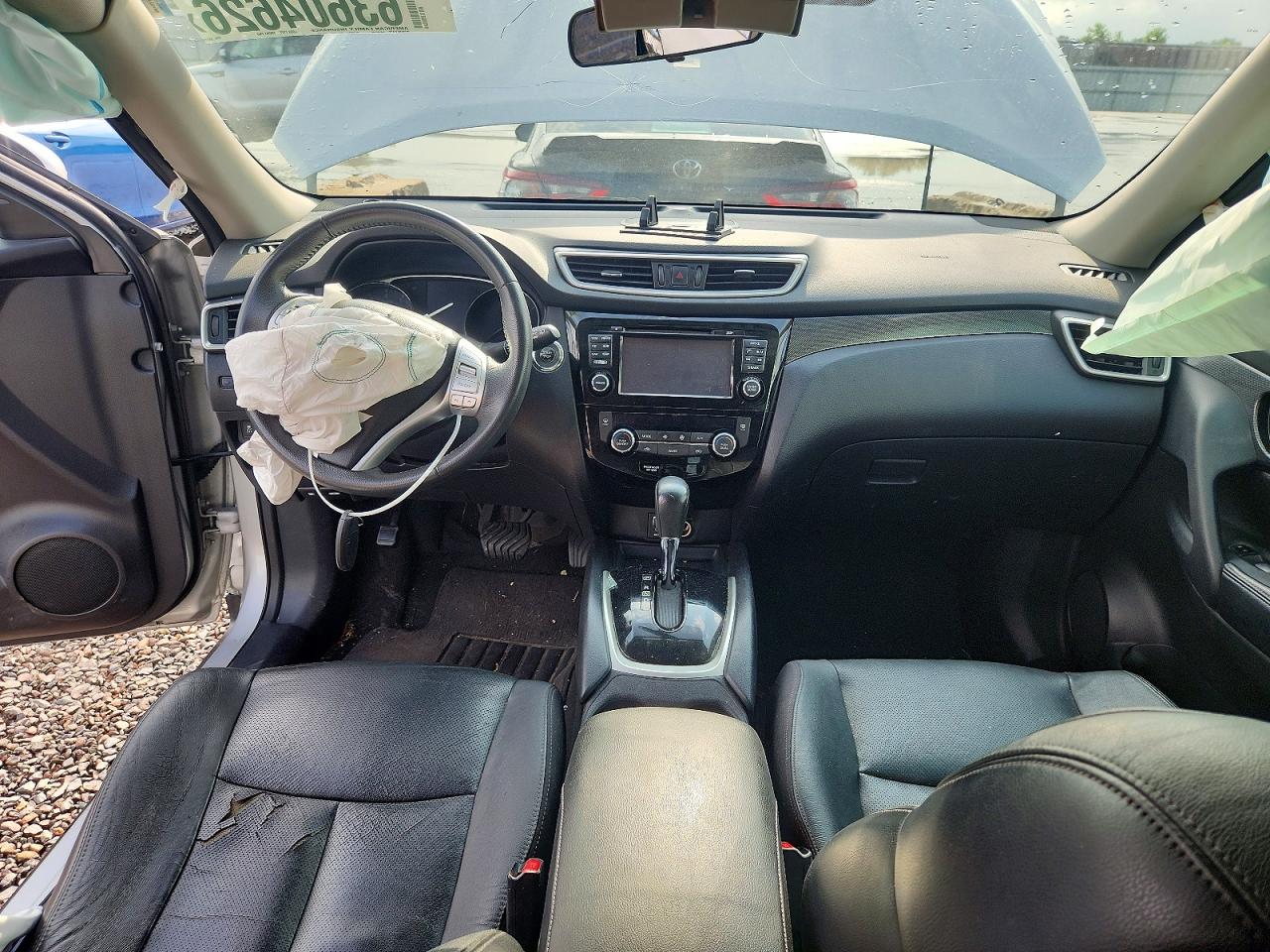 2014 Nissan Rogue Sl Silver vin: 5N1AT2MV0EC864142