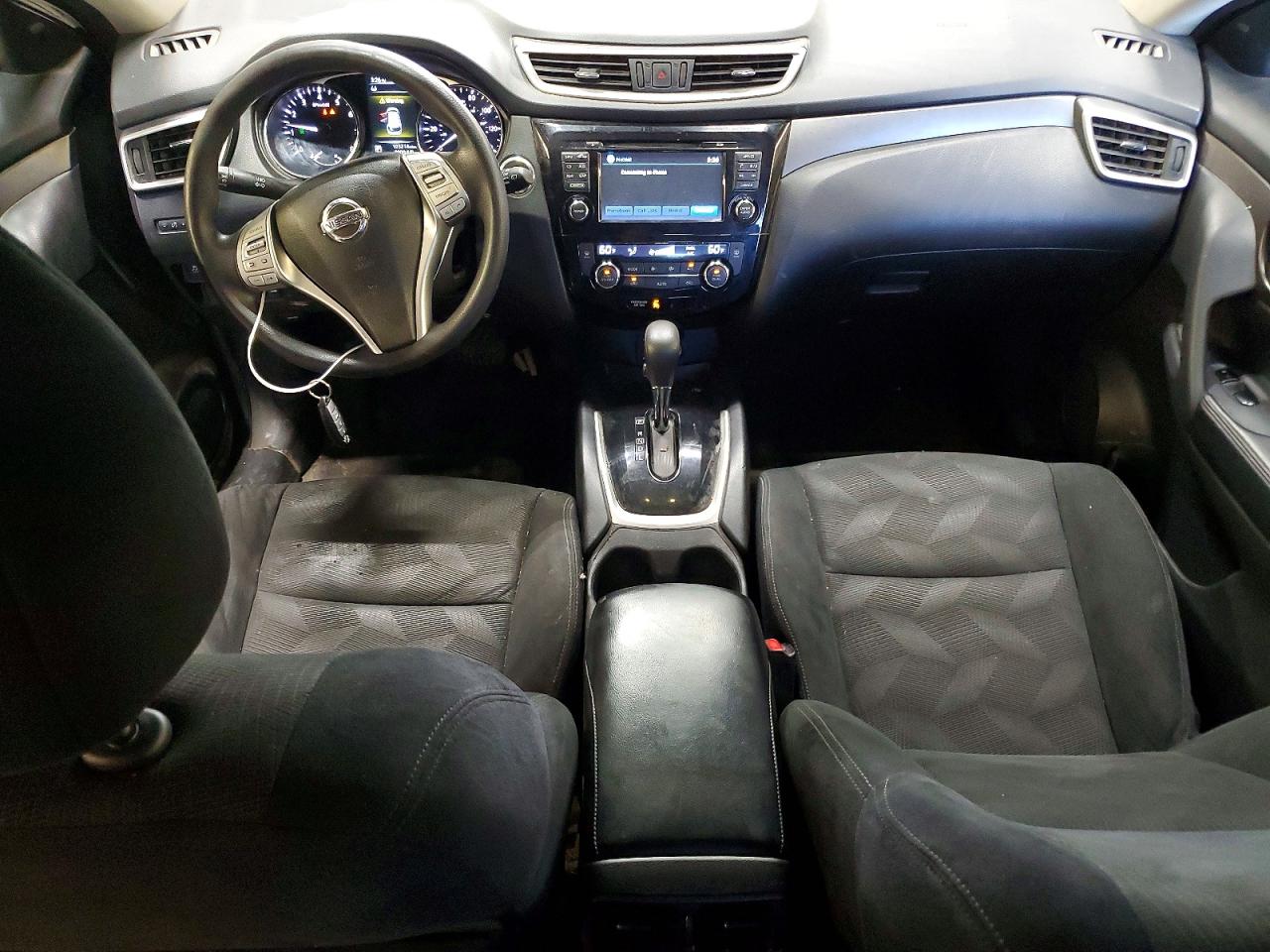 2014 Nissan Rogue Sv White vin: 5N1AT2MV0EC864271