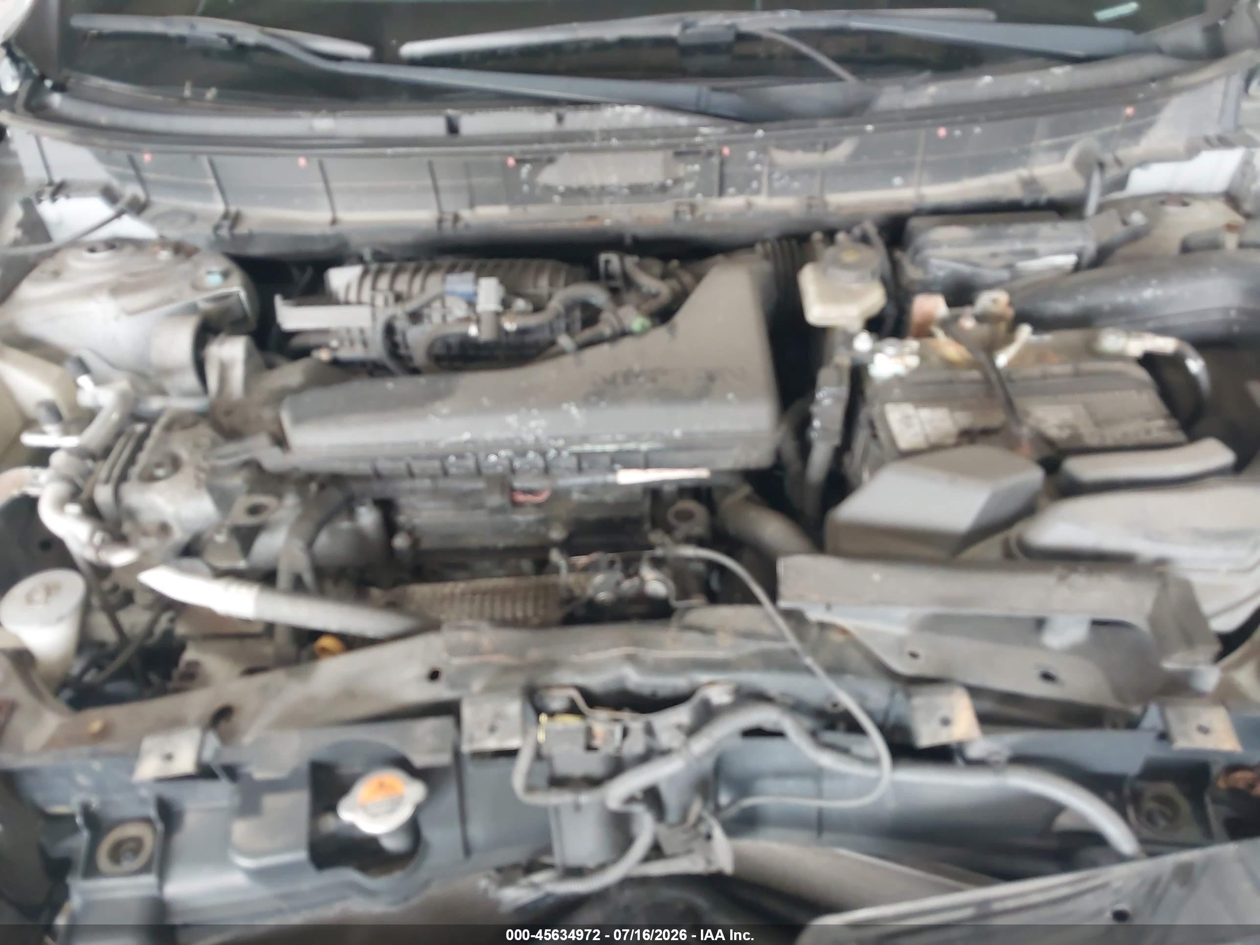 2014 Nissan Rogue S Gray vin: 5N1AT2MV0EC869552