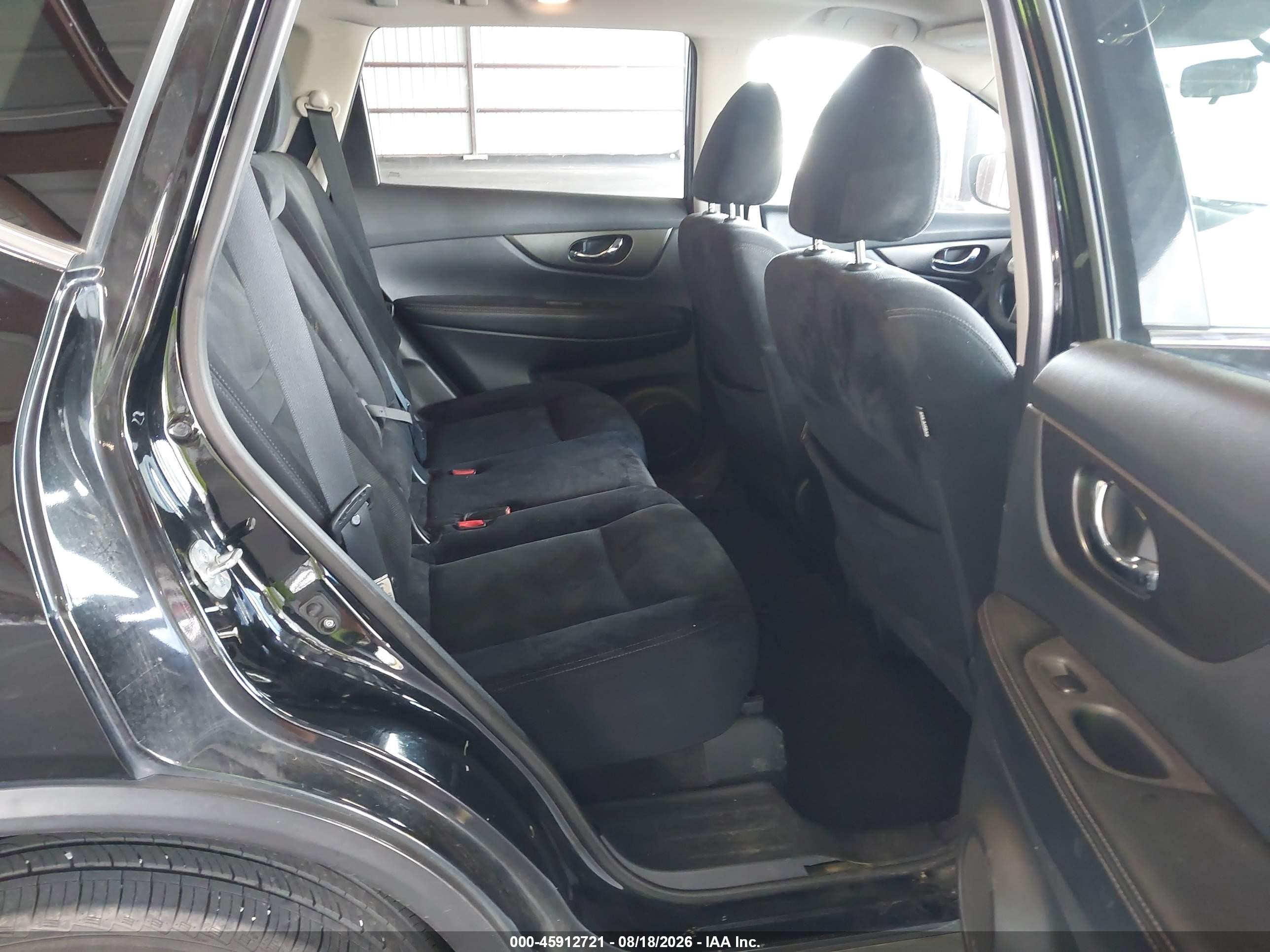 2015 Nissan Rogue Sv Черный vin: 5N1AT2MV0FC757111