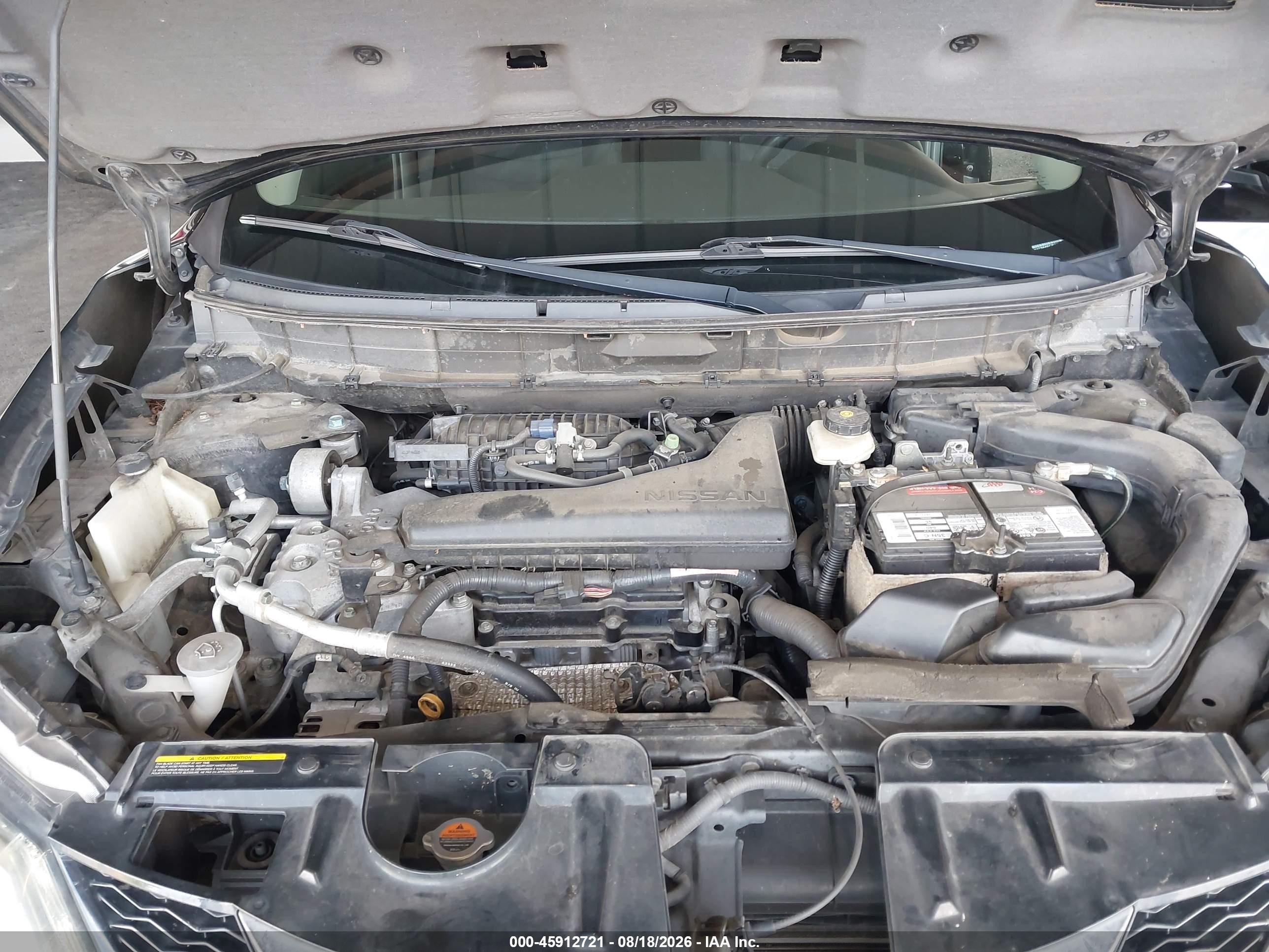2015 Nissan Rogue Sv Черный vin: 5N1AT2MV0FC757111