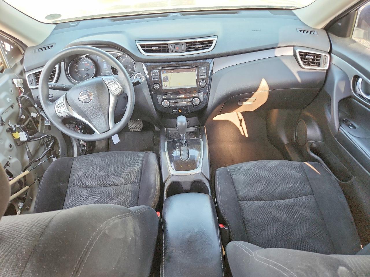 2015 Nissan Rogue Sv Silver vin: 5N1AT2MV0FC779433