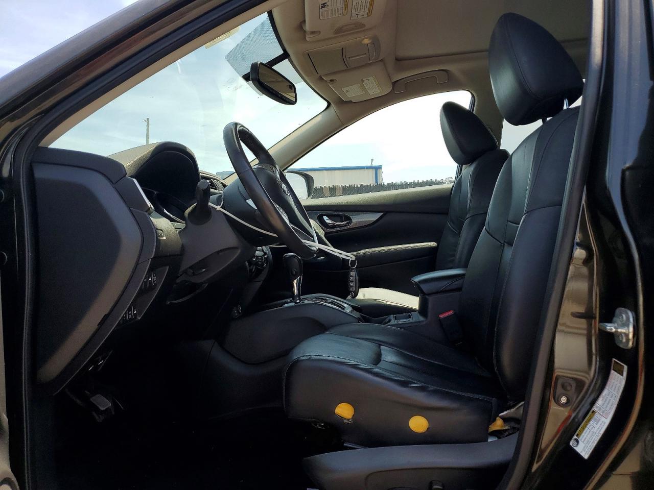 2015 Nissan Rogue Sl Green vin: 5N1AT2MV0FC782204