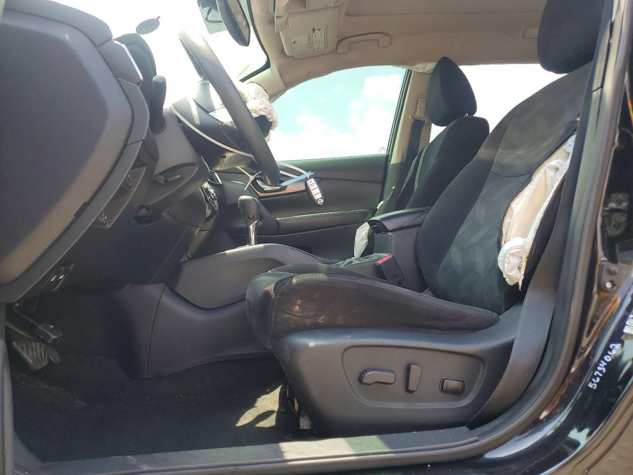 2015 Nissan Rogue Sv Черный vin: 5N1AT2MV0FC797057