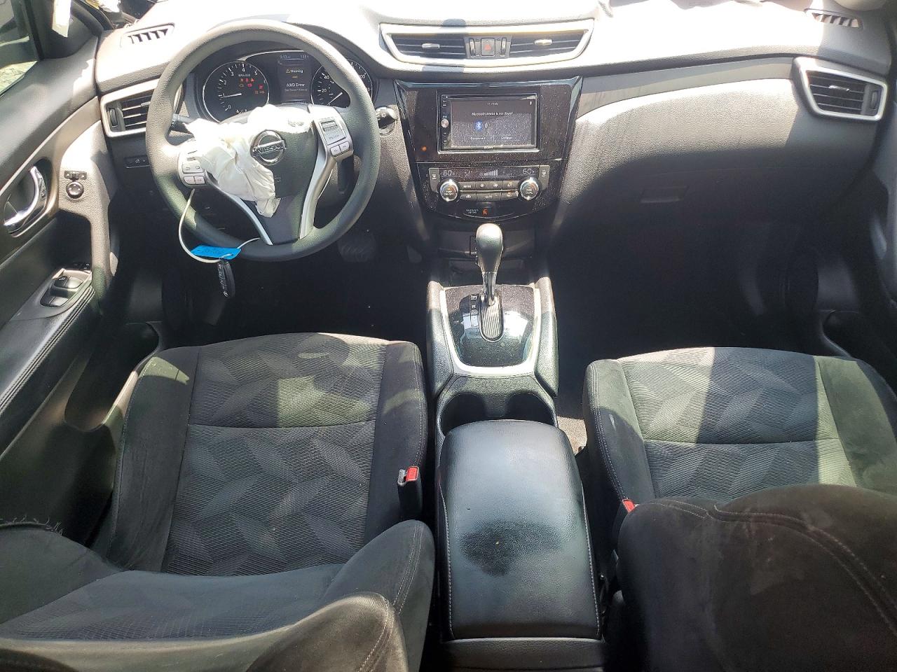 2015 Nissan Rogue Sv Черный vin: 5N1AT2MV0FC797057