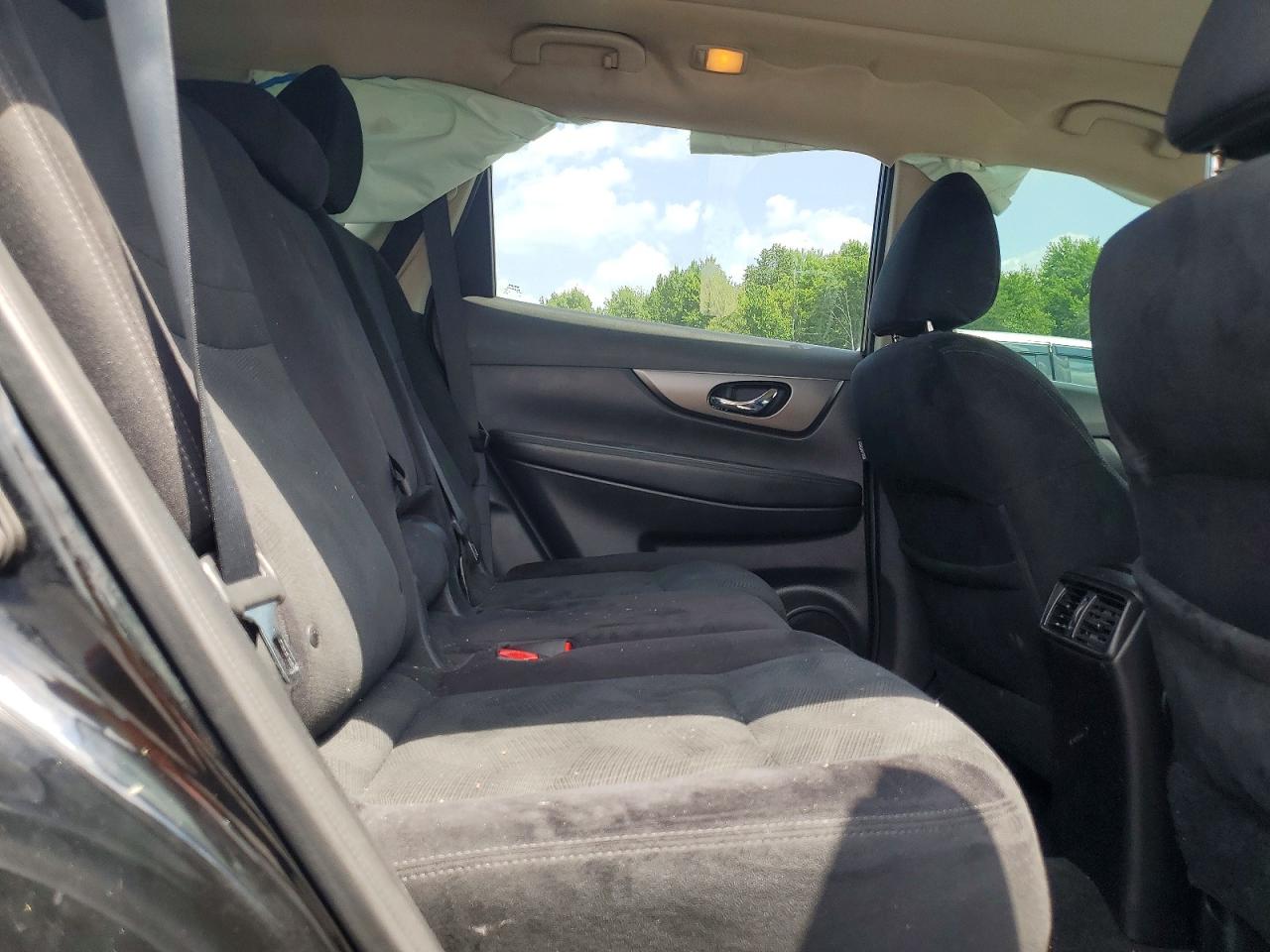 2015 Nissan Rogue Sv Черный vin: 5N1AT2MV0FC797057