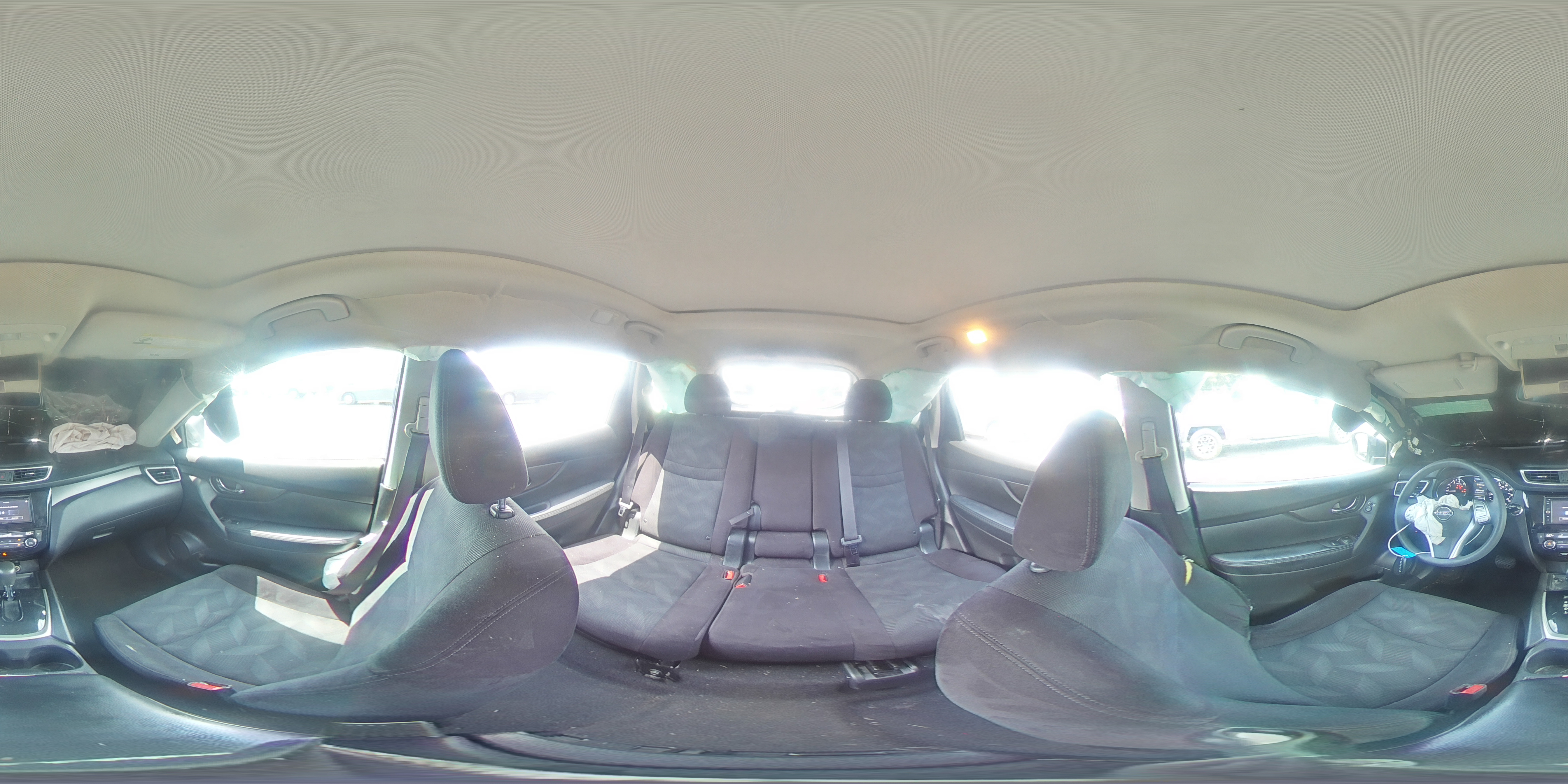 2015 Nissan Rogue Sv Черный vin: 5N1AT2MV0FC797057
