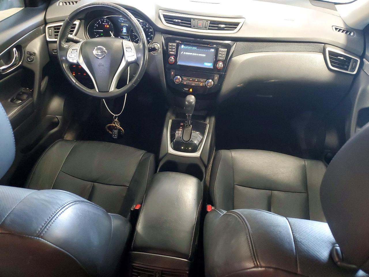 2015 Nissan Rogue Sl Silver vin: 5N1AT2MV0FC797866