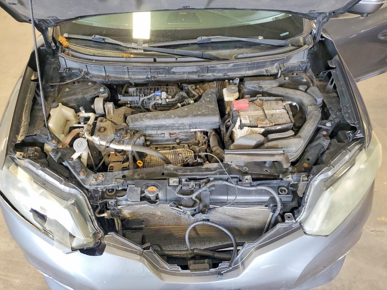 2015 Nissan Rogue Sl Silver vin: 5N1AT2MV0FC797866