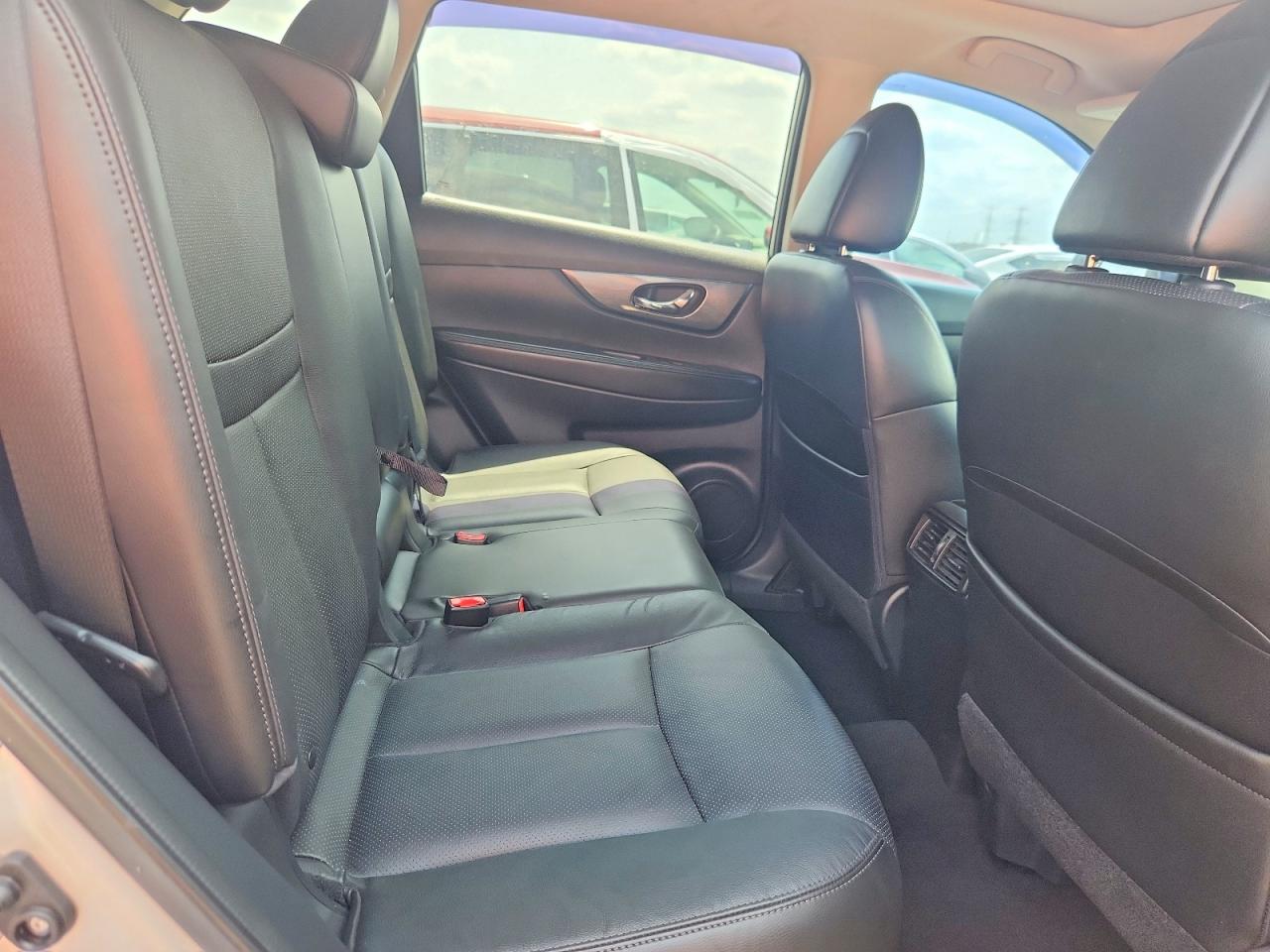 2015 Nissan Rogue Sl White vin: 5N1AT2MV0FC802290