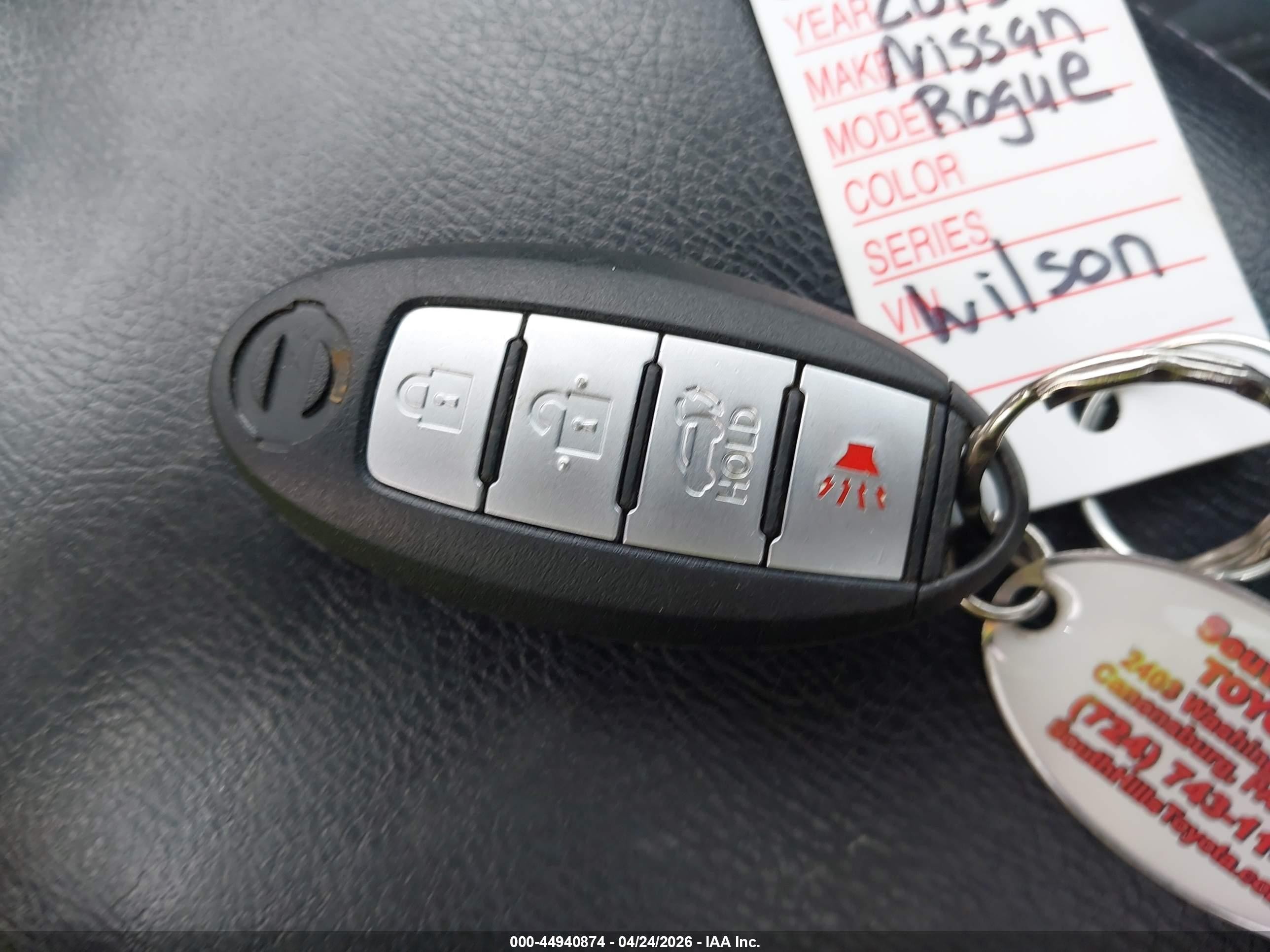 2015 Nissan Rogue Sv Black vin: 5N1AT2MV0FC805755