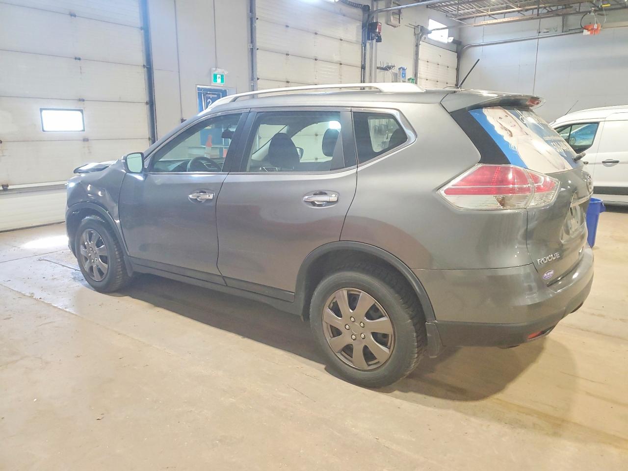 2015 Nissan Rogue S Gray vin: 5N1AT2MV0FC806257