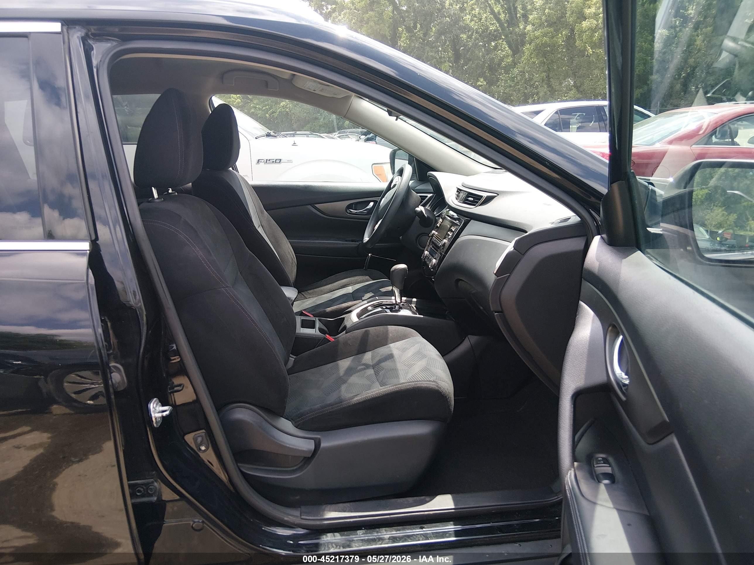 2015 Nissan Rogue Sv Gray vin: 5N1AT2MV0FC810177