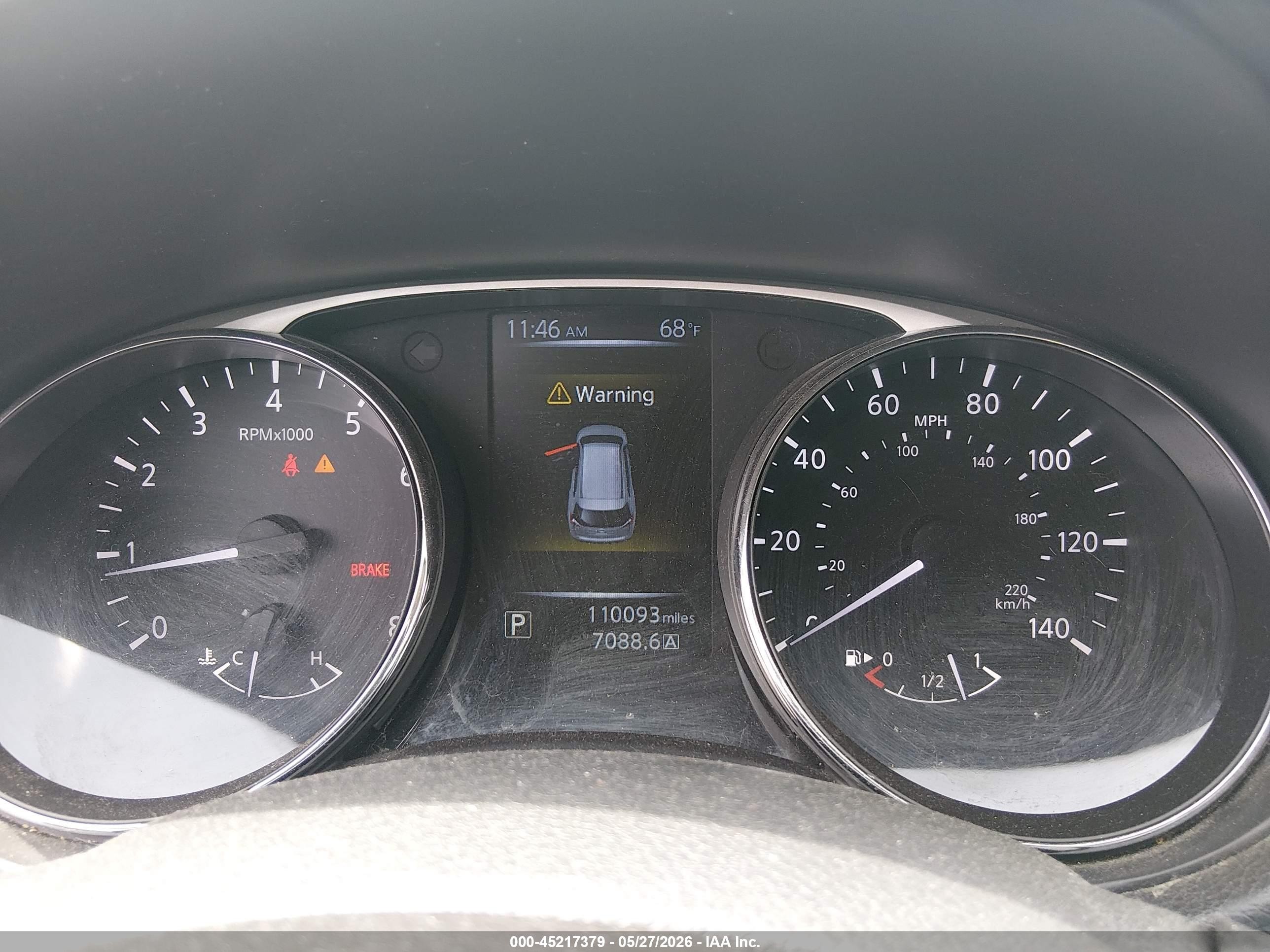 2015 Nissan Rogue Sv Gray vin: 5N1AT2MV0FC810177