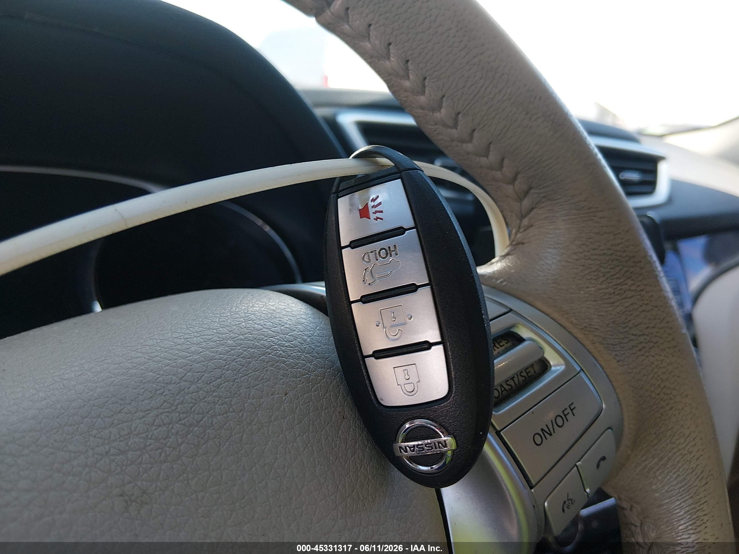 2015 Nissan Rogue Sl White vin: 5N1AT2MV0FC825780