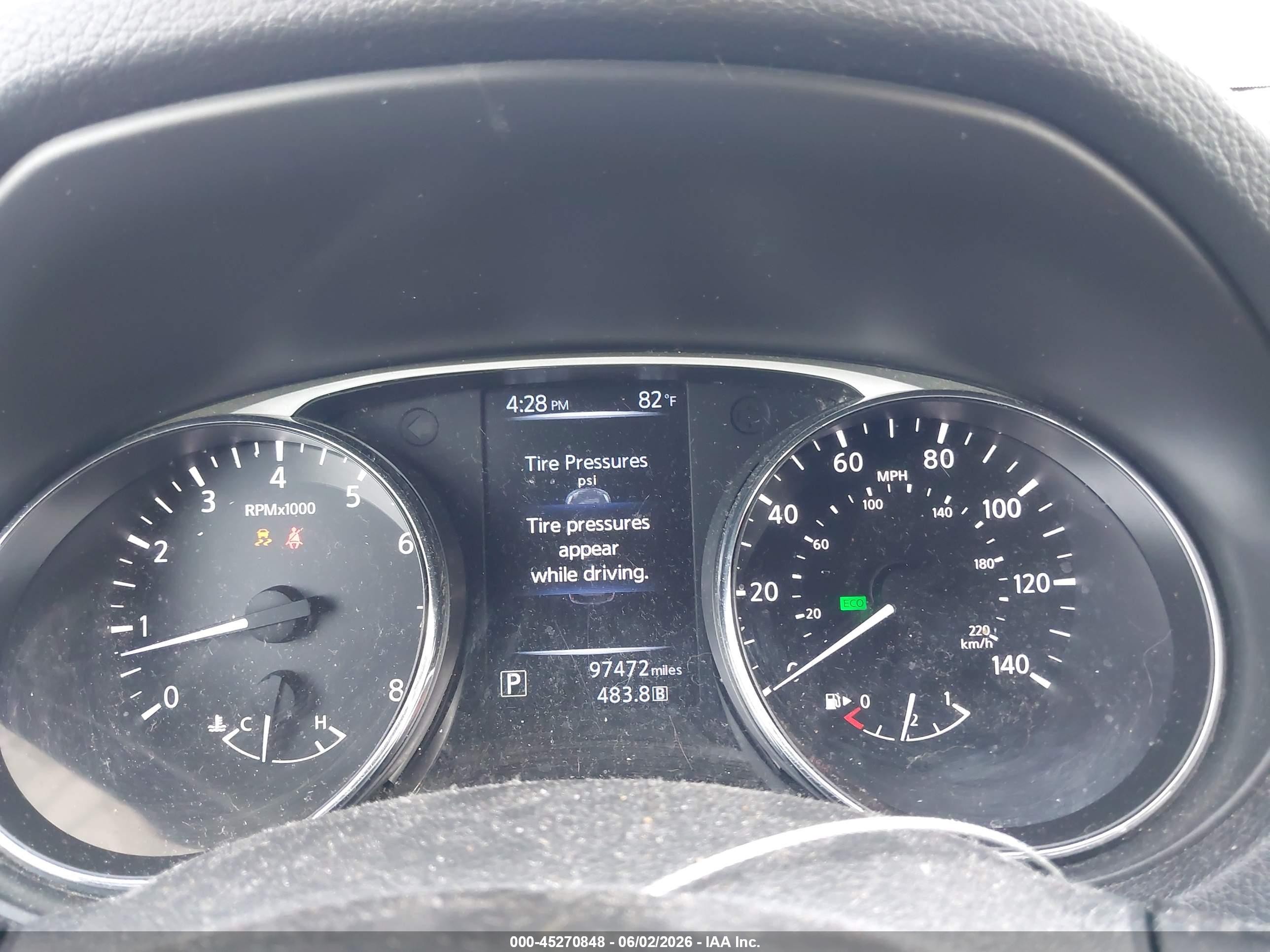 2015 Nissan Rogue Sl Gray vin: 5N1AT2MV0FC826976