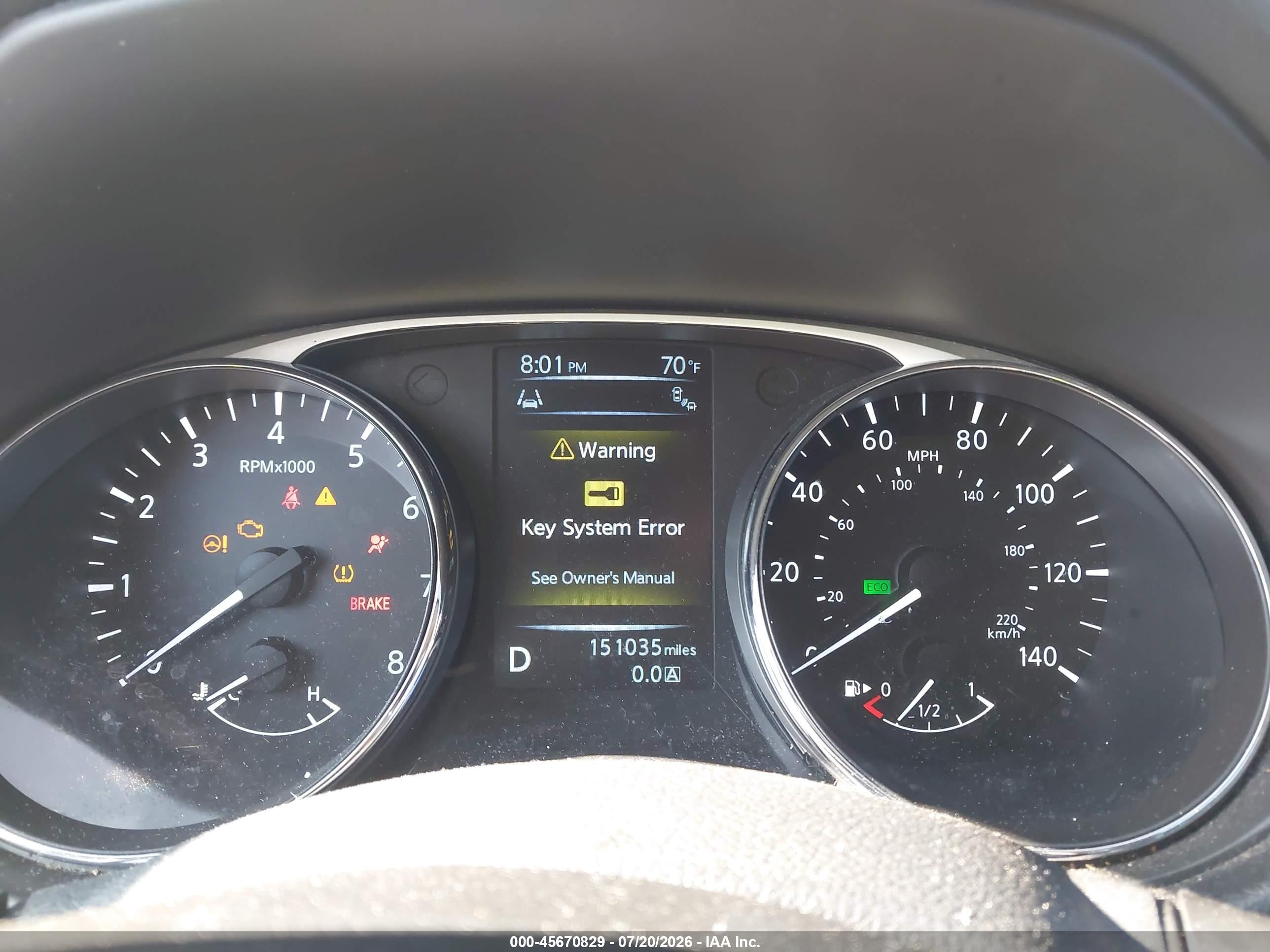 2015 Nissan Rogue Sv White vin: 5N1AT2MV0FC836469