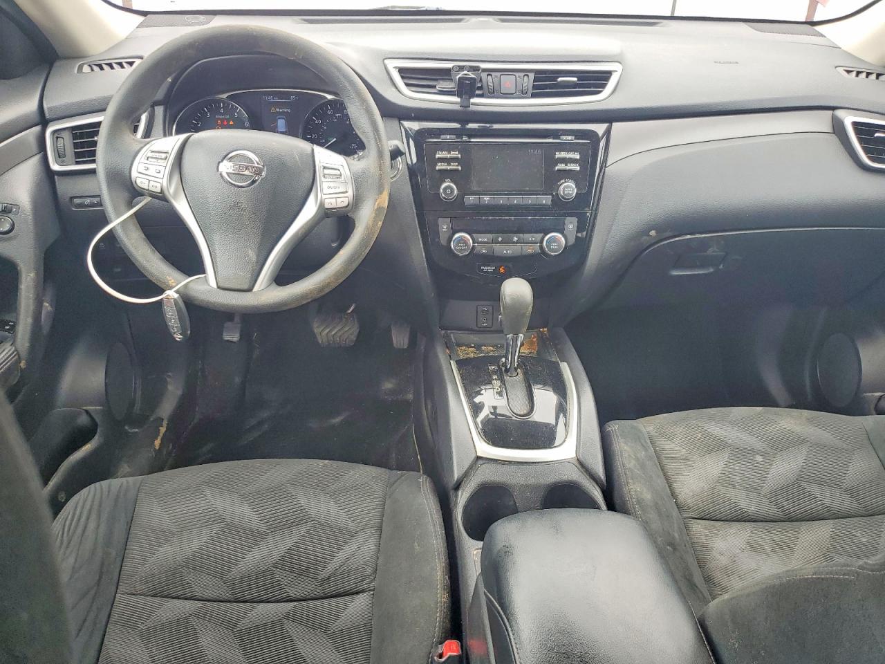 2015 Nissan Rogue Sv Red vin: 5N1AT2MV0FC836620