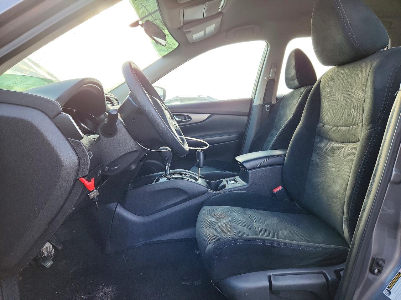 2015 Nissan Rogue S Silver vin: 5N1AT2MV0FC869276