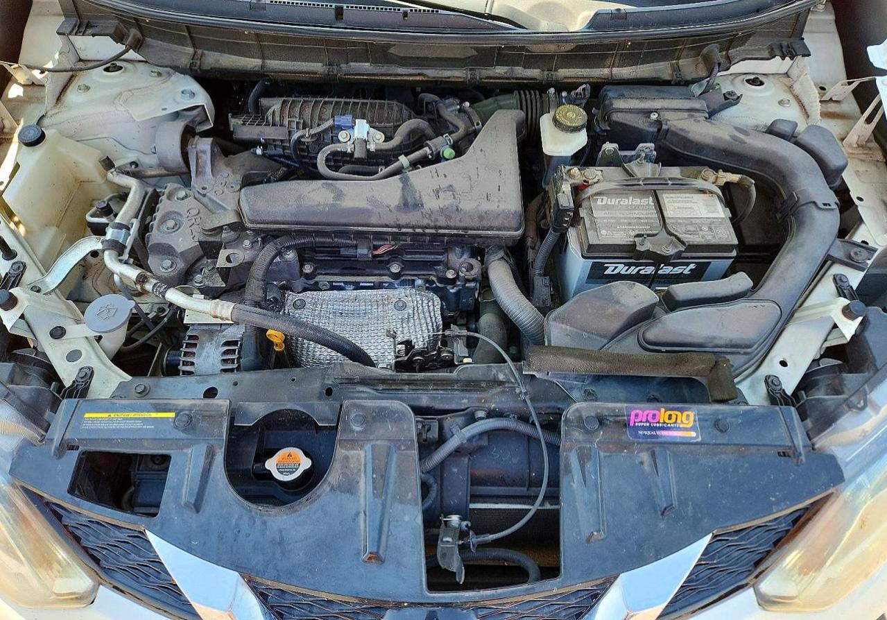 2015 Nissan Rogue Sl White vin: 5N1AT2MV0FC872226