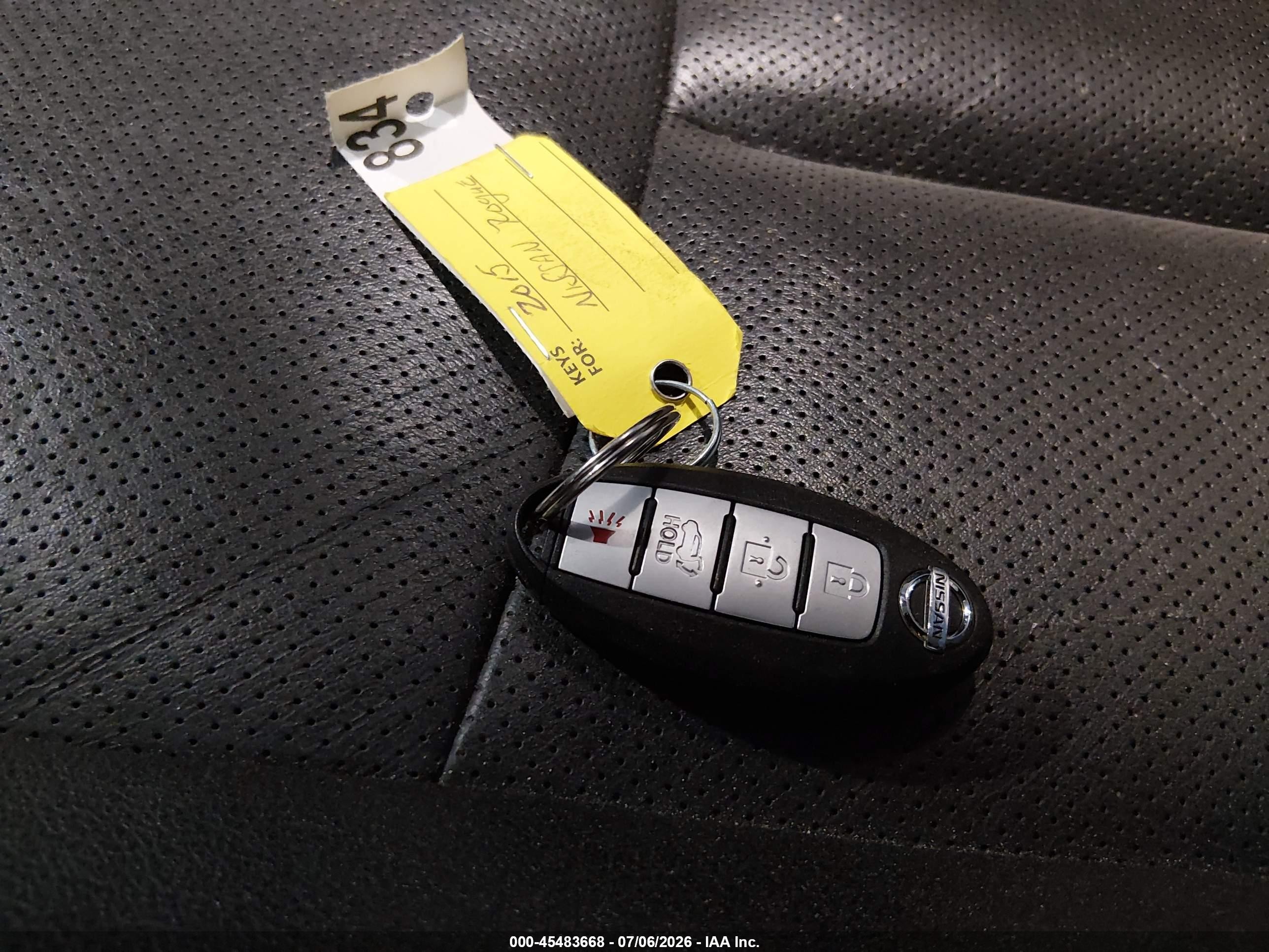 2015 Nissan Rogue Sl Белый vin: 5N1AT2MV0FC873473