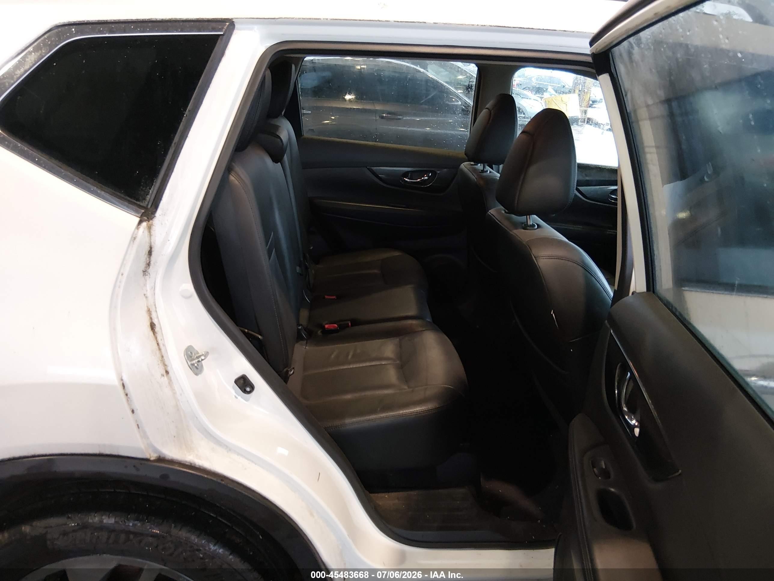 2015 Nissan Rogue Sl Белый vin: 5N1AT2MV0FC873473
