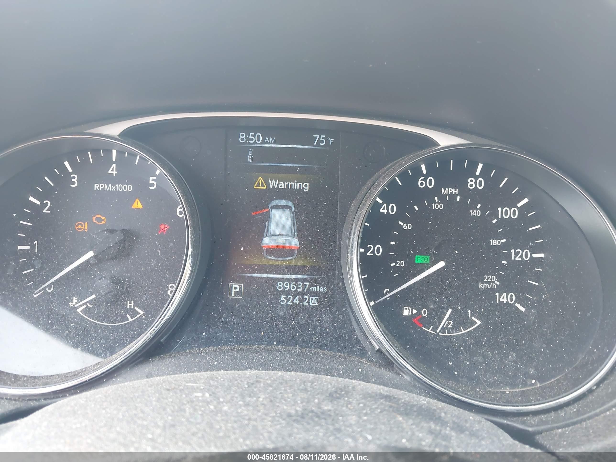 2015 Nissan Rogue Sl Gray vin: 5N1AT2MV0FC899149