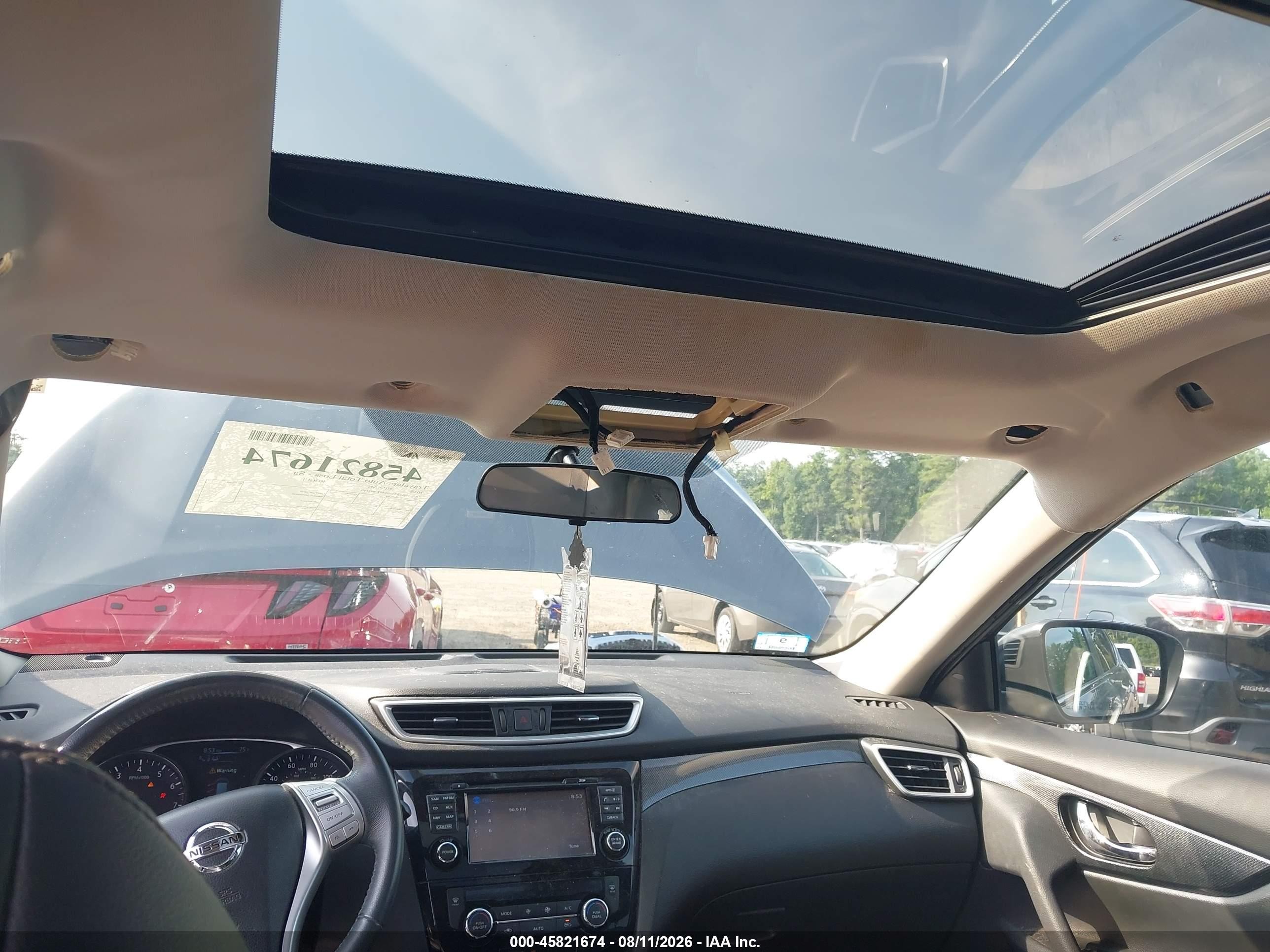 2015 Nissan Rogue Sl Gray vin: 5N1AT2MV0FC899149