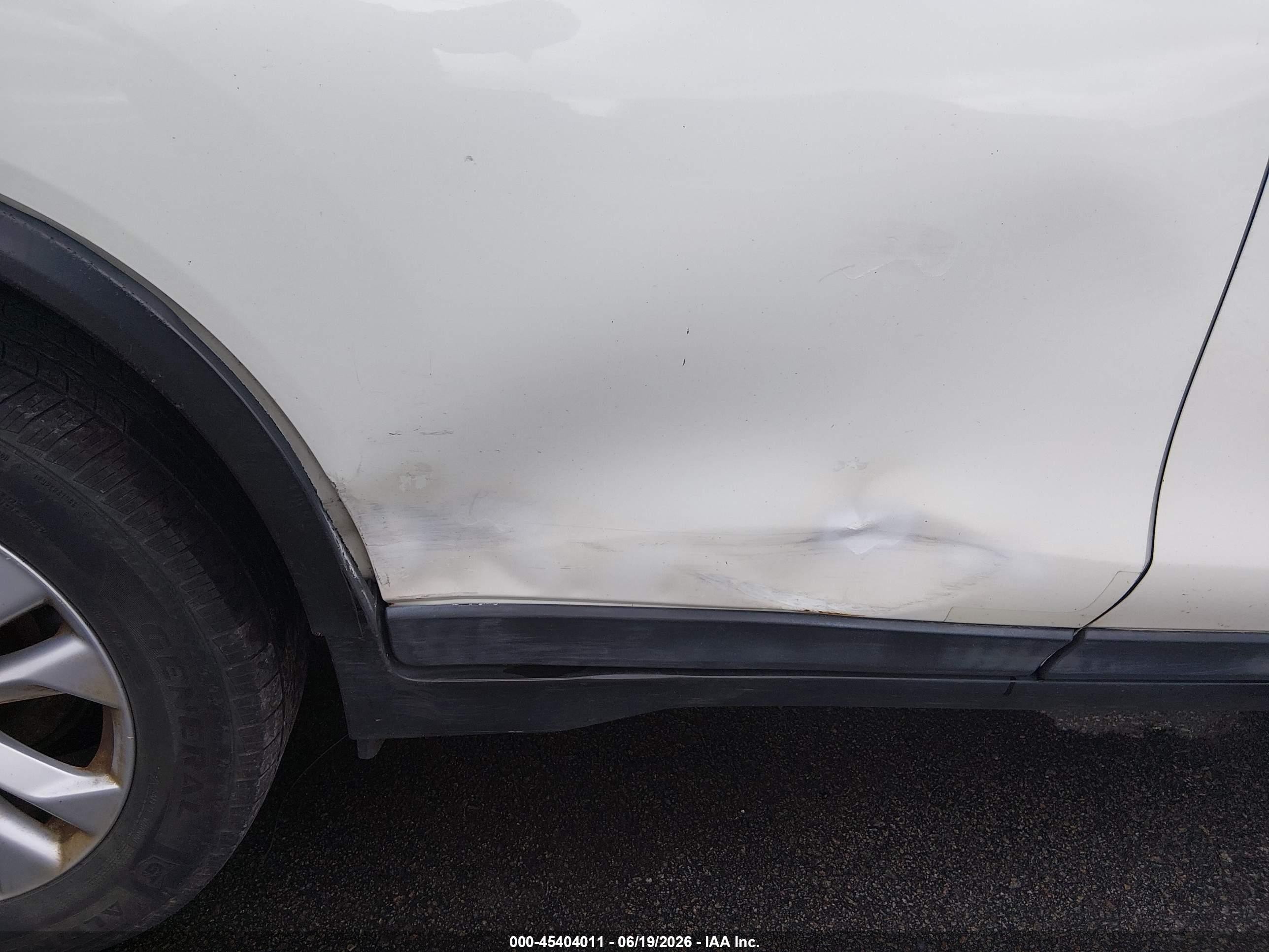 2015 Nissan Rogue Sv White vin: 5N1AT2MV0FC909808