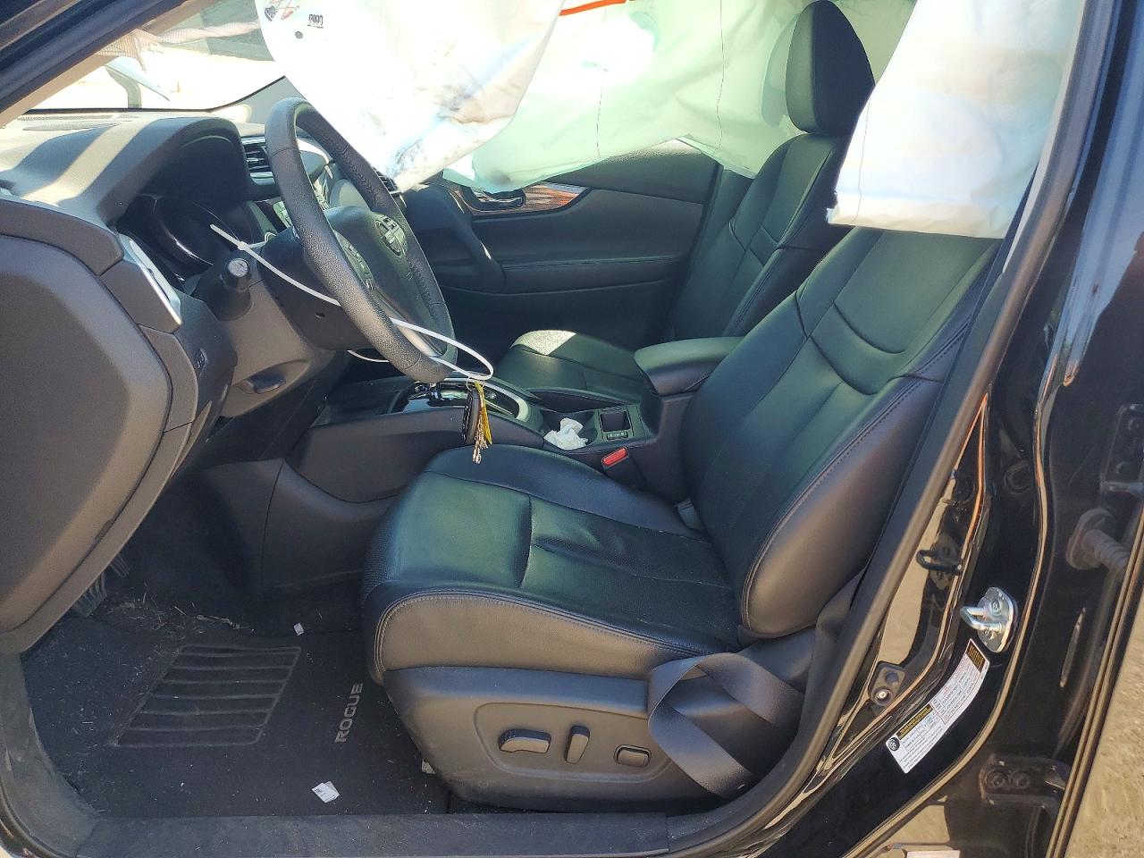 2015 Nissan Rogue Sl Черный vin: 5N1AT2MV0FC917116