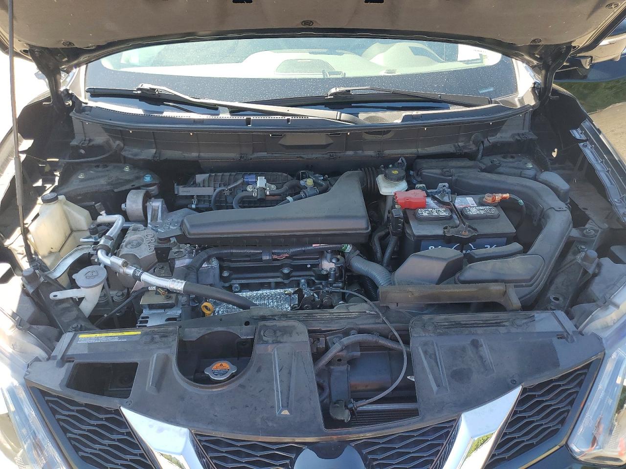 2015 Nissan Rogue Sl Черный vin: 5N1AT2MV0FC917116