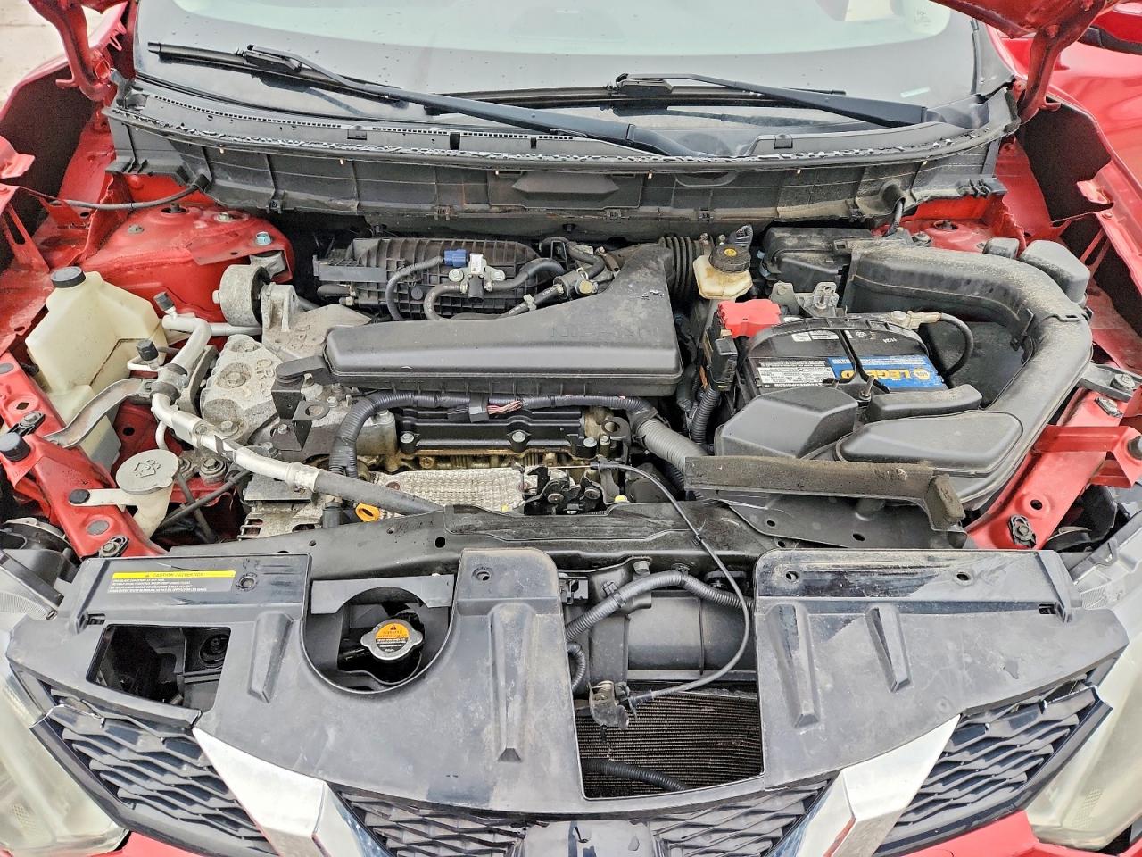 2015 Nissan Rogue Sl Бордовый vin: 5N1AT2MV0FC922624