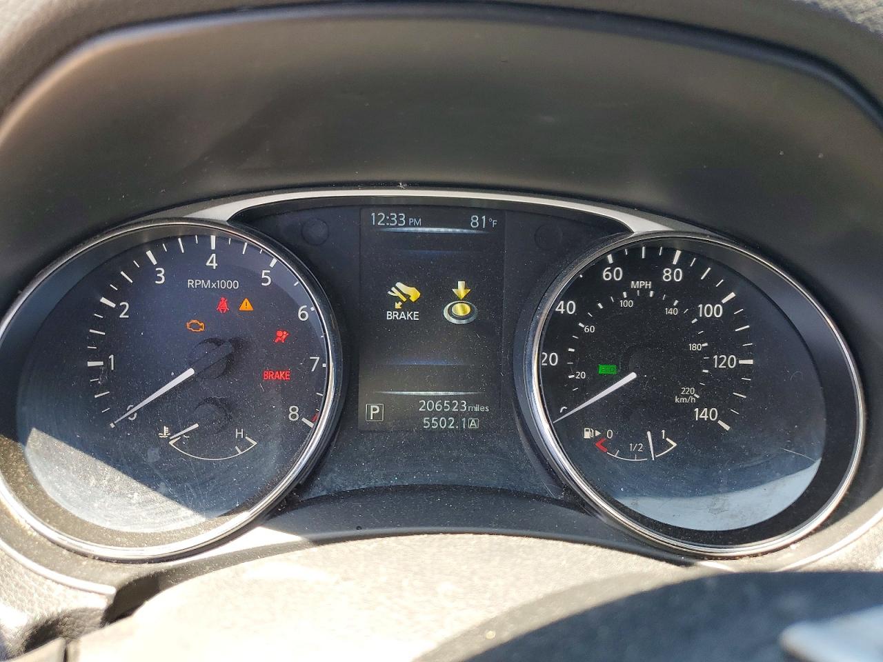 2015 Nissan Rogue Sl Синий vin: 5N1AT2MV0FC923305