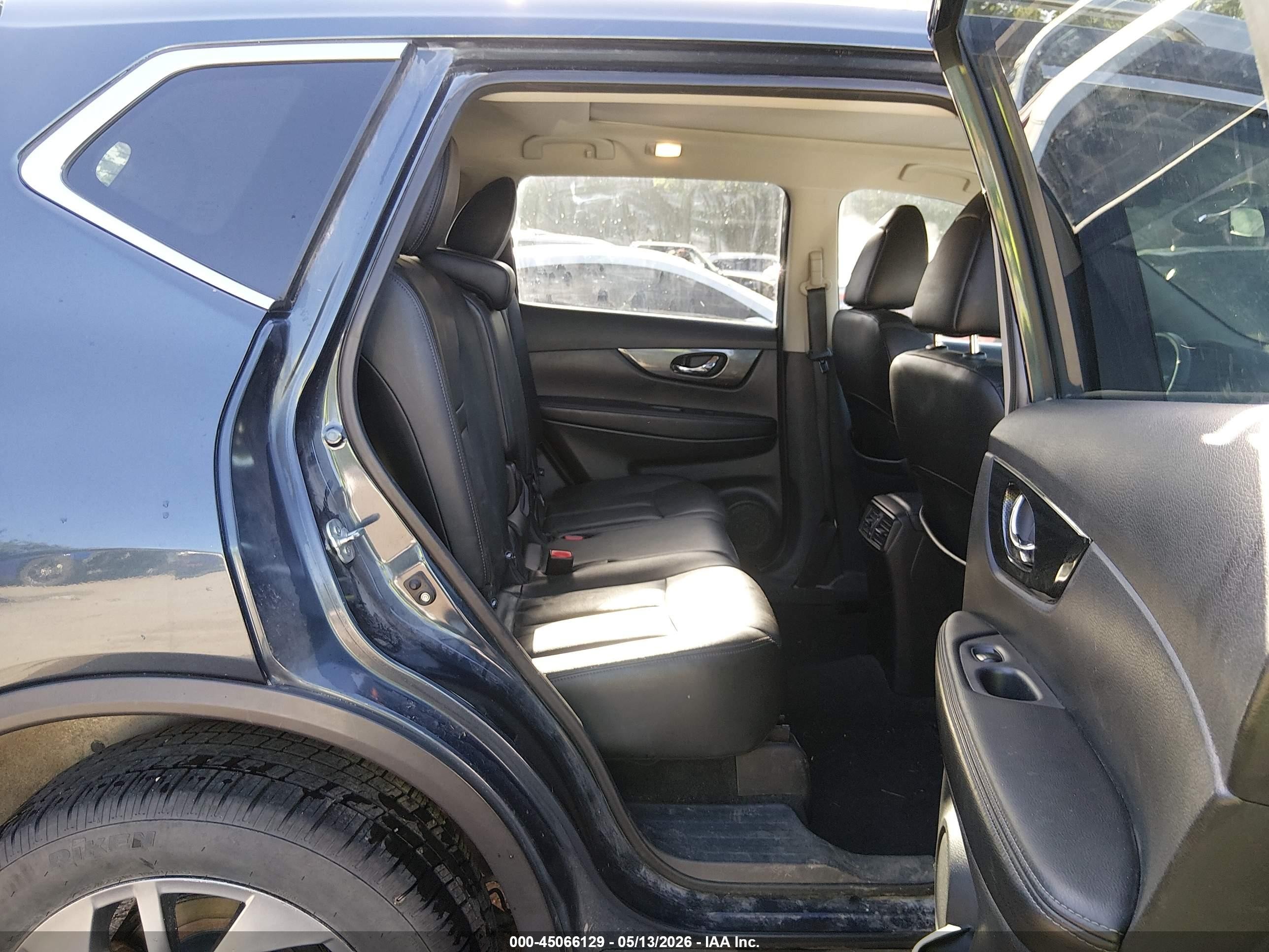 2015 Nissan Rogue Sl Gray vin: 5N1AT2MV0FC926284