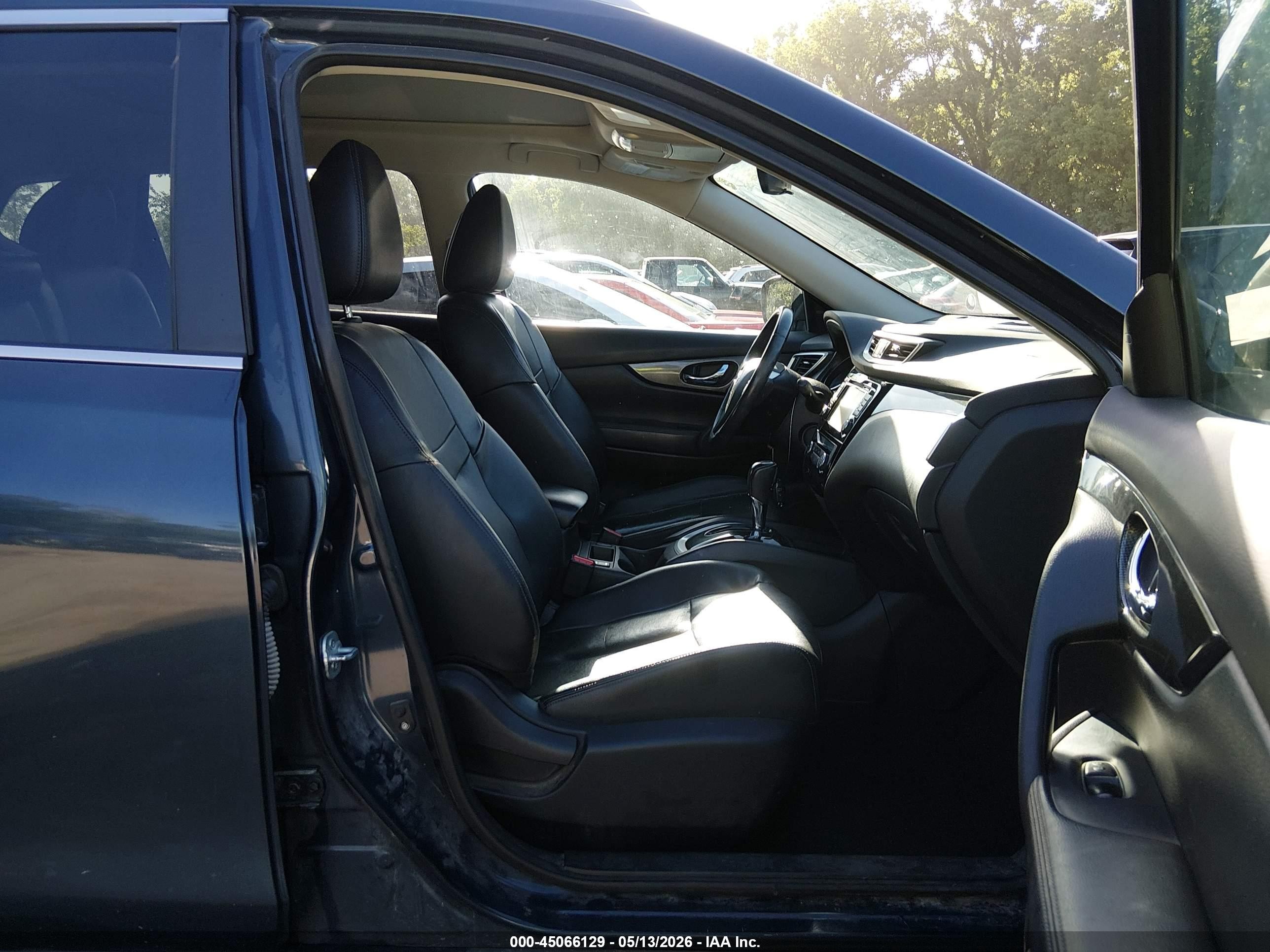 2015 Nissan Rogue Sl Gray vin: 5N1AT2MV0FC926284