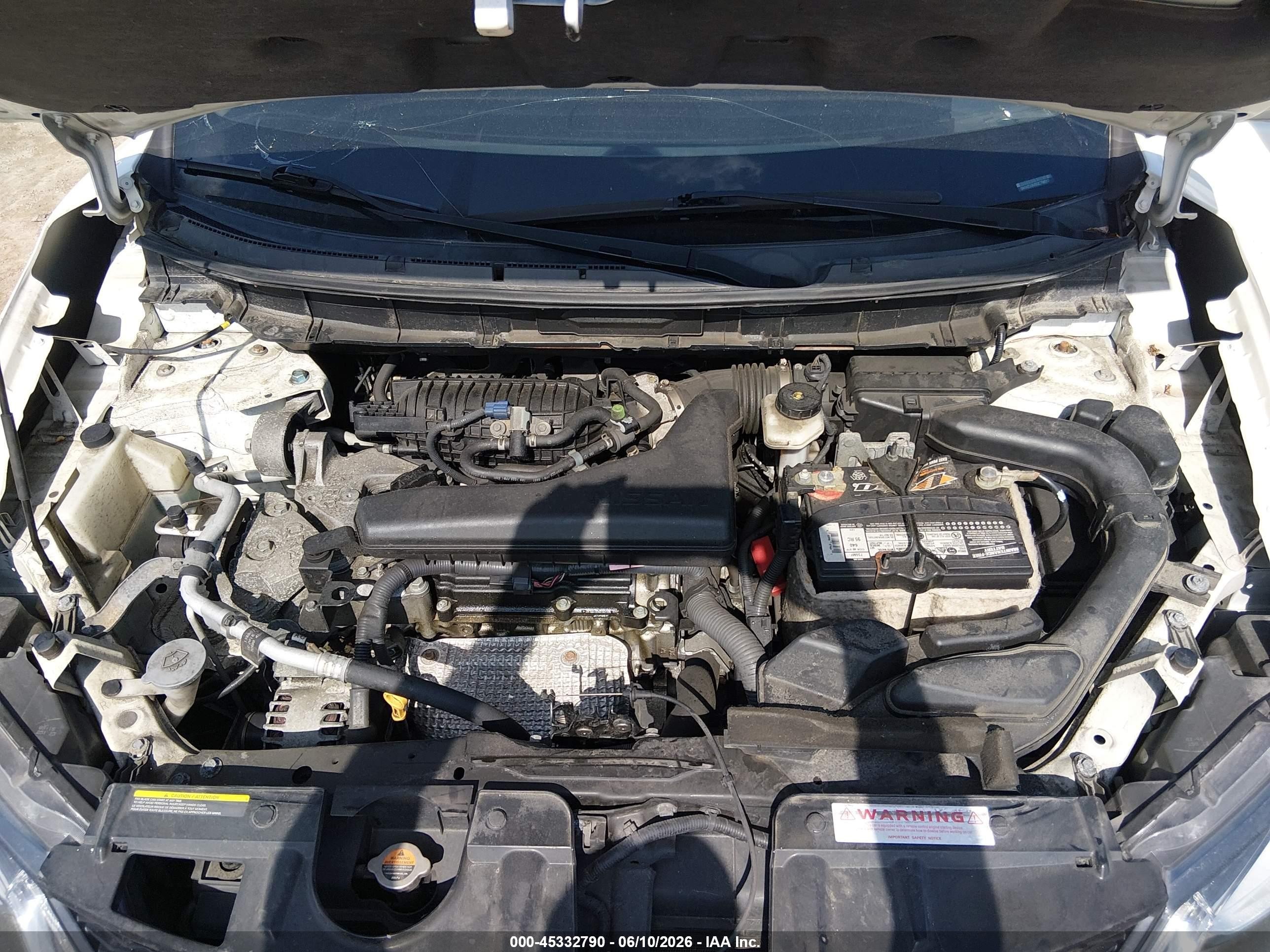 2016 Nissan Rogue Sl White vin: 5N1AT2MV0GC798517